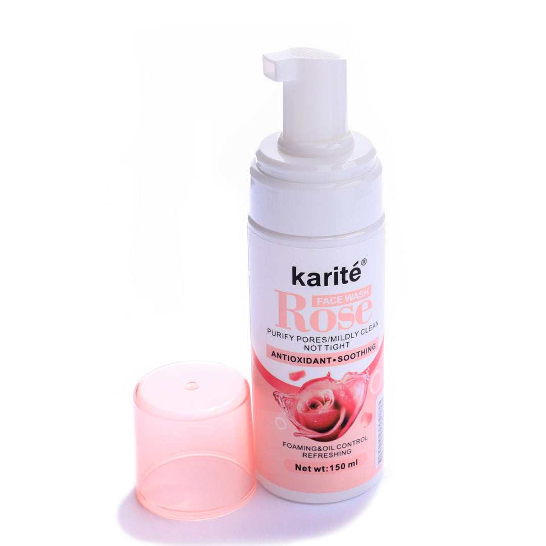 Espuma Limpiadora Rosas KARITÉ  150ML