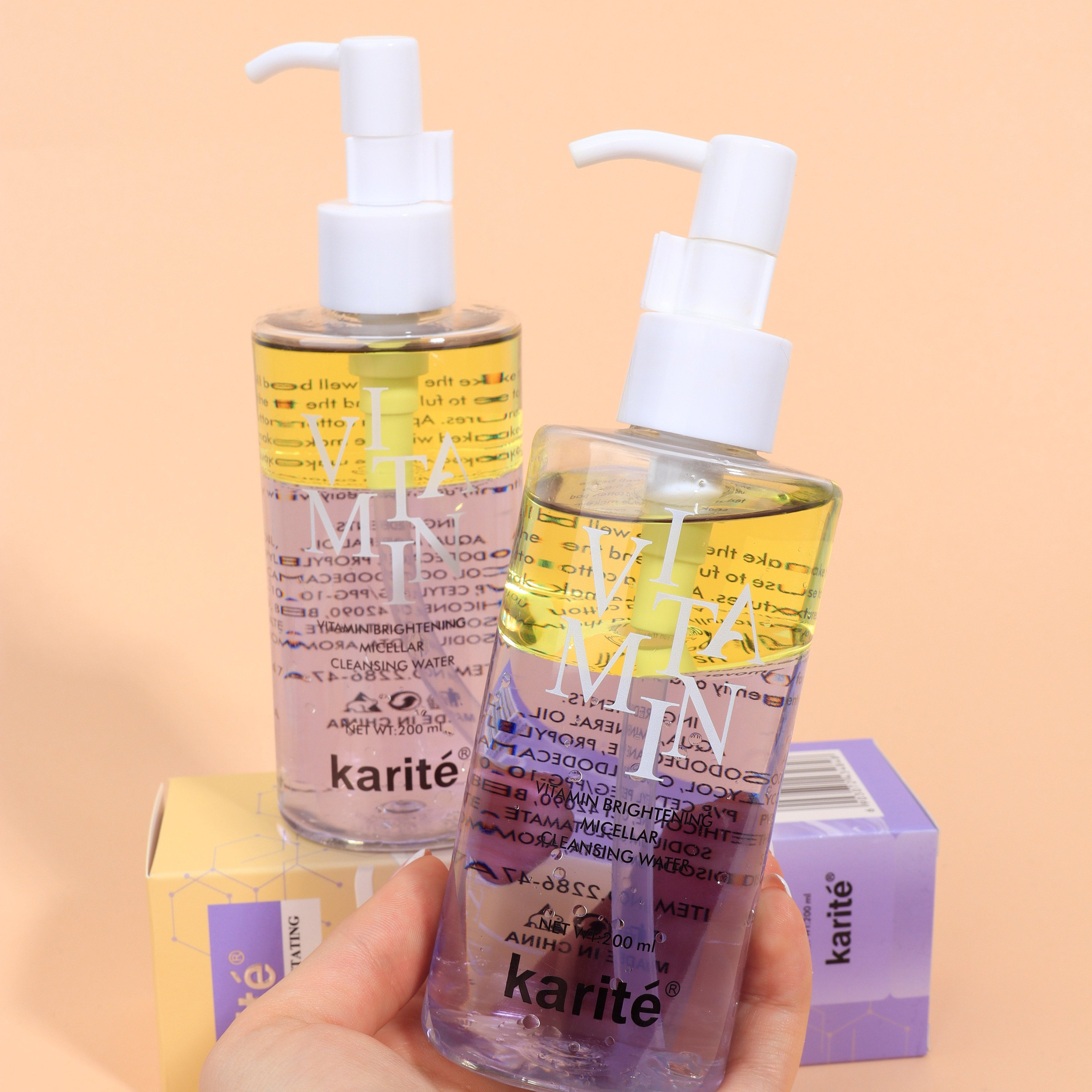 Removedor Bifásico Vitamin Karité  X200ML