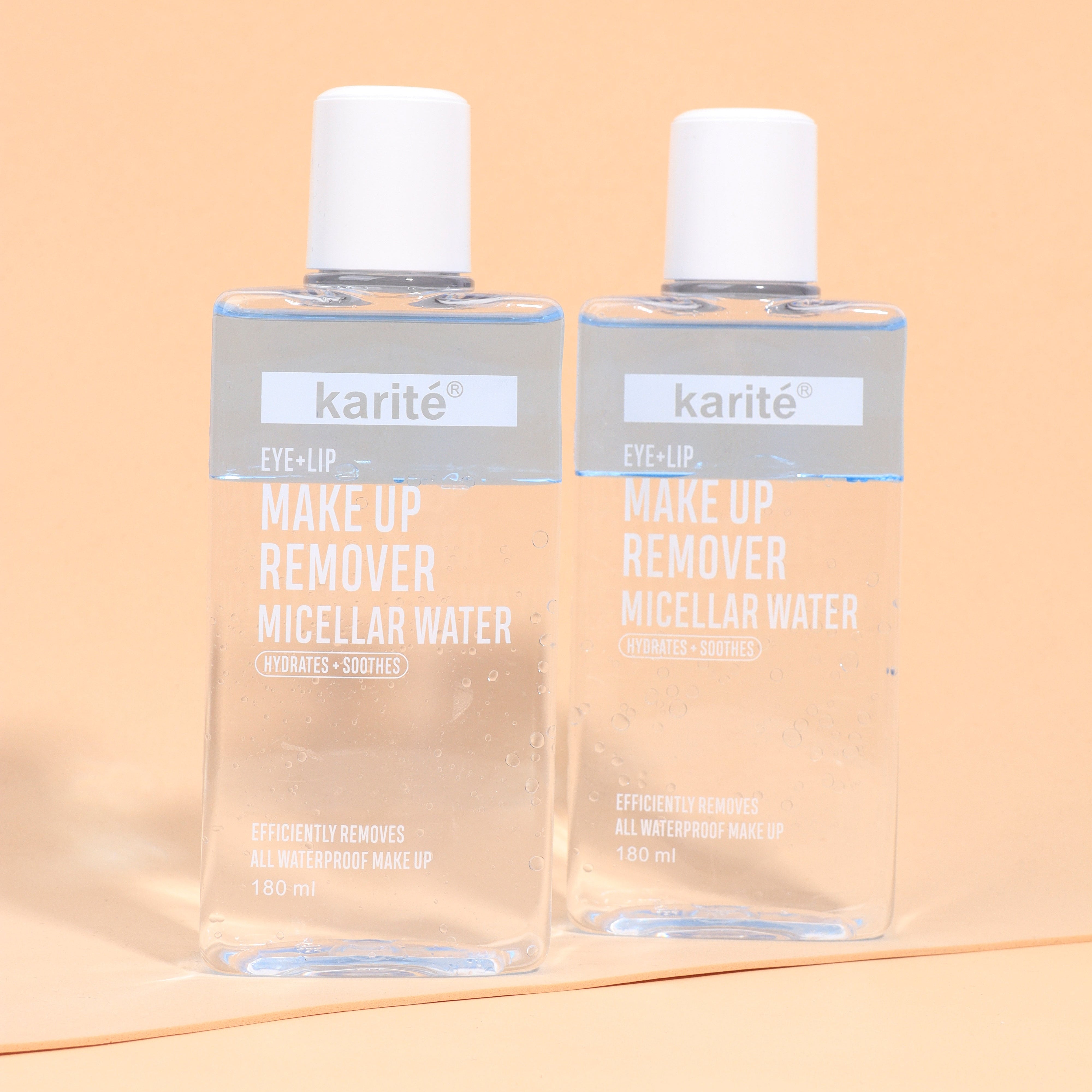 Removedor De Maquillaje Bifásico Acido Hialurónico KARITÉ *180ML*