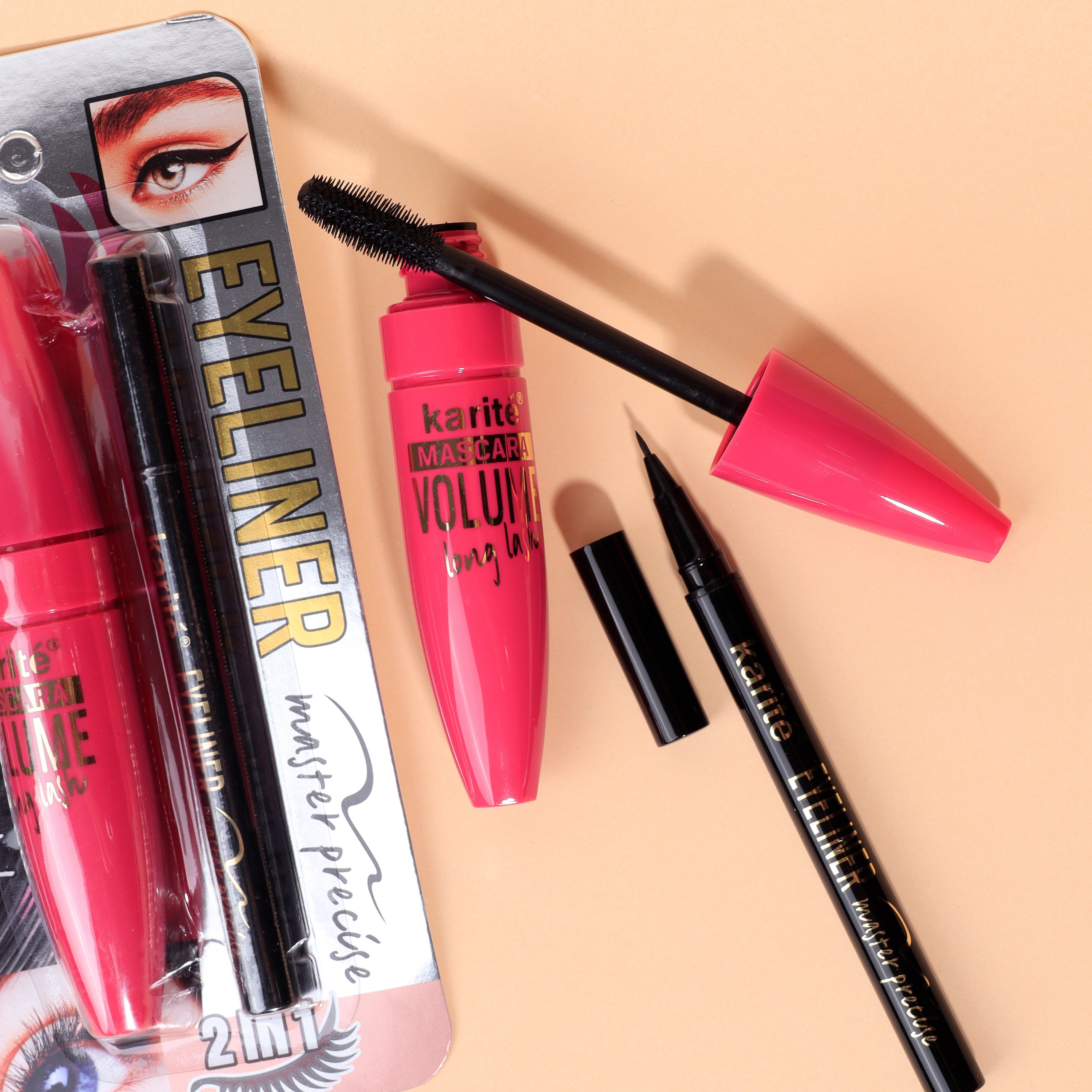 Kit Pestañina + Lápiz Delineador Karité