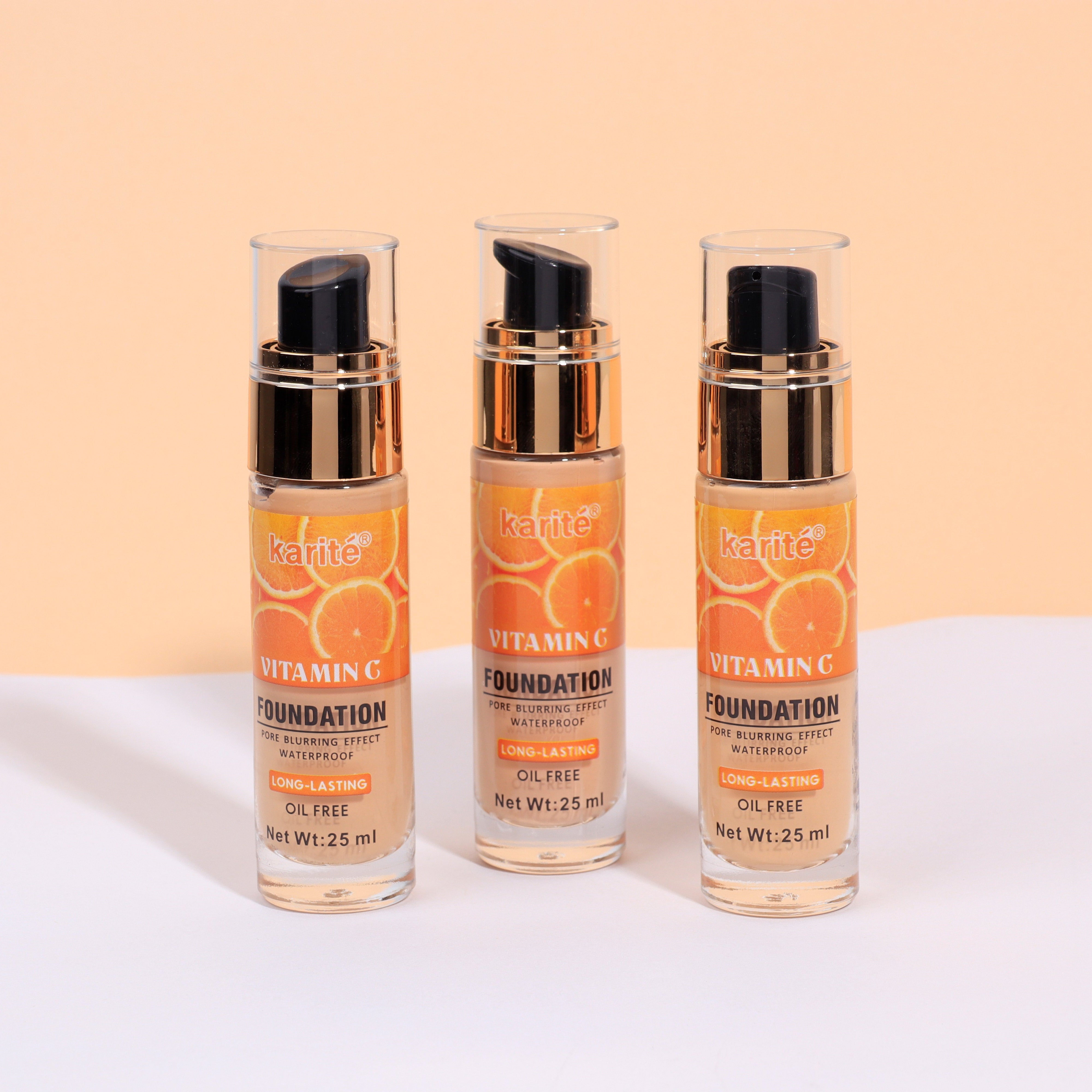 Base Líquida Vitamina C Larga Duración Karité