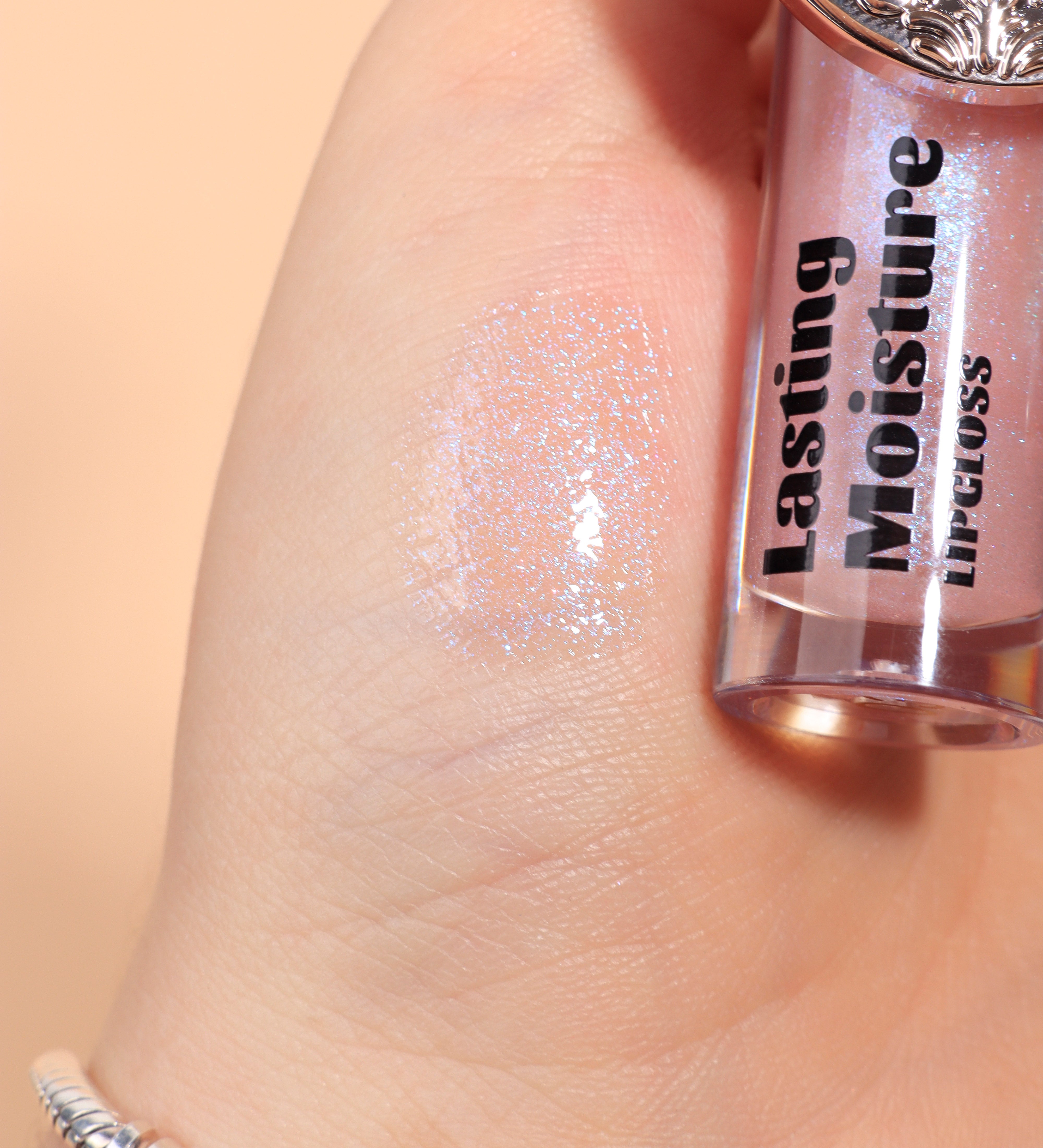 Lip Gloss Holográfico Ultra + Espejo Elegante Karitè