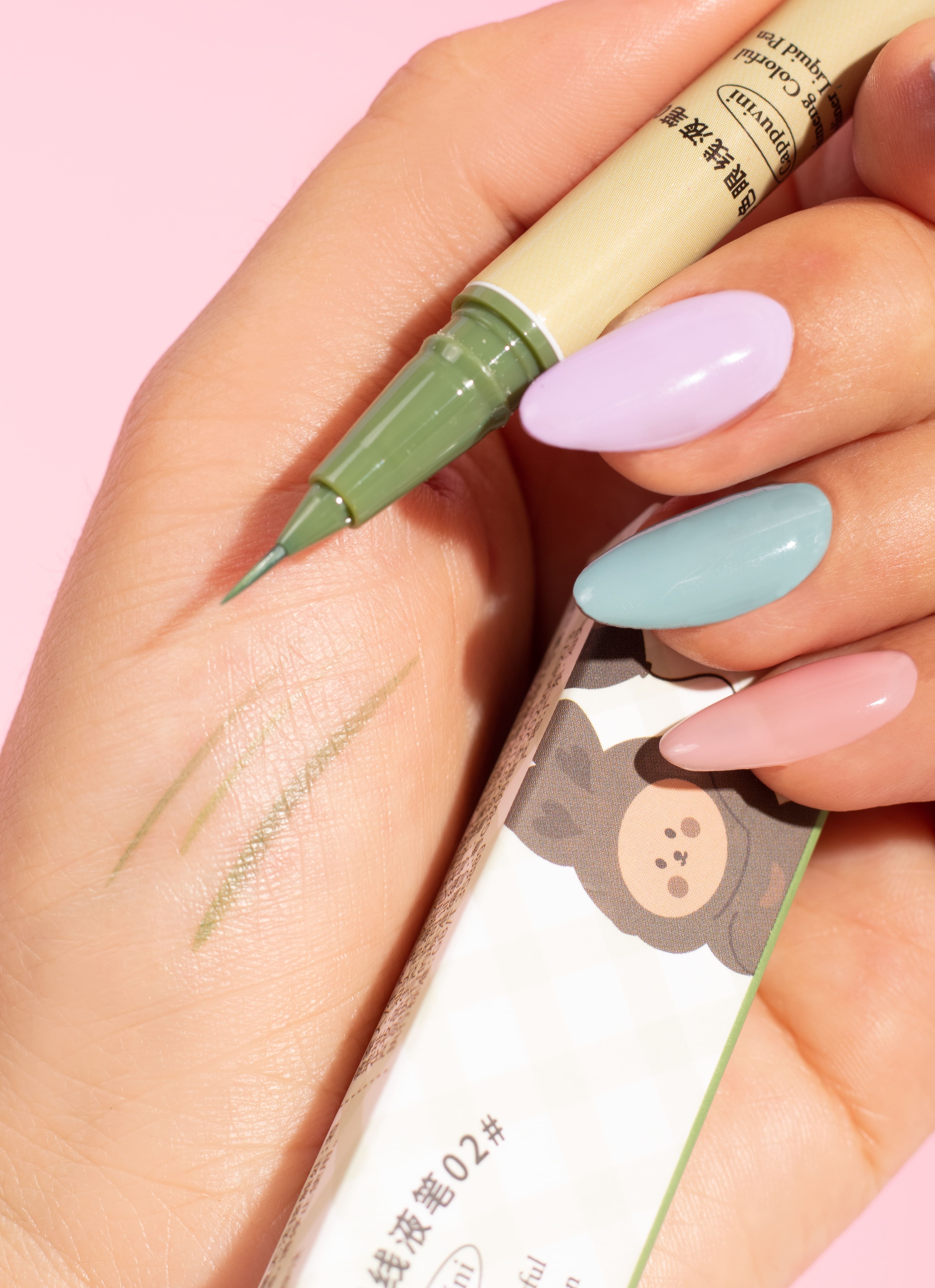 Delineador De Colores Ultradelgado Cappuvini