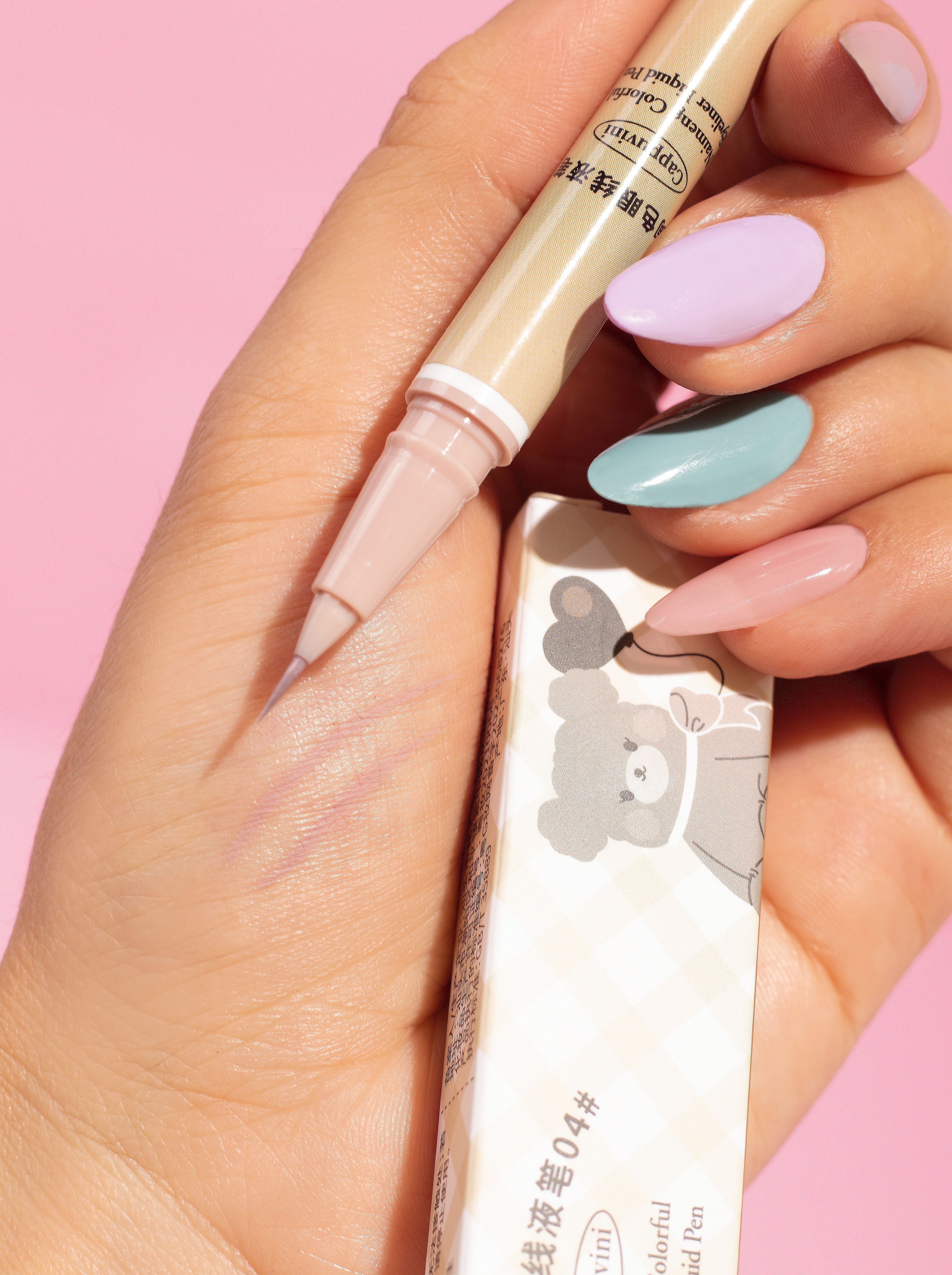 Delineador De Colores Ultradelgado Cappuvini