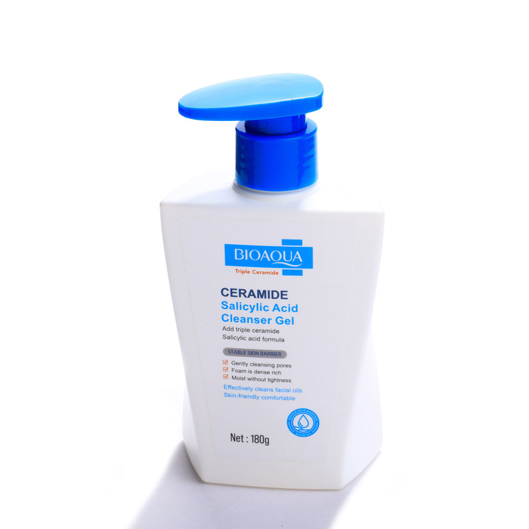Gel Limpiador de Ceramidas y Acido Salicilico Bioaqua