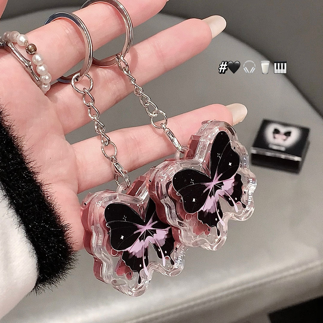 Lip Gloss Llavero Mariposa Cappuvini