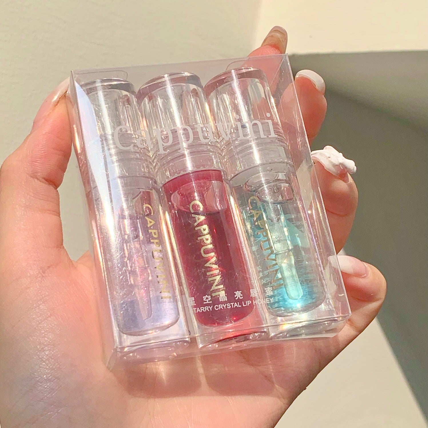 Lip Gloss Cappuvini X 3