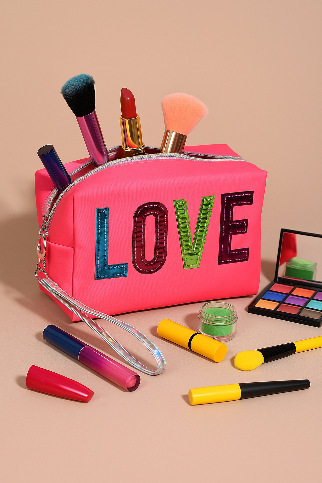 Cosmetiquera Neon Love (Alargada).