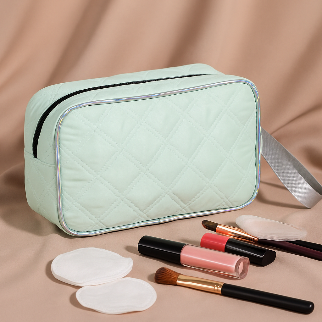 Cosmetiquera Alargada Con Sujetador