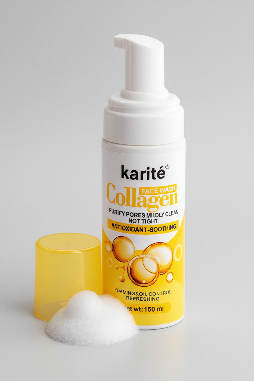 Espuma Limpiadora De Colageno Karité *150ML