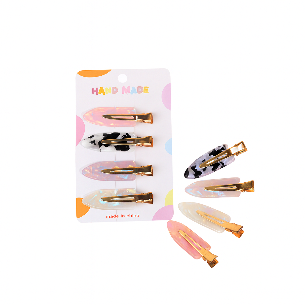 Pinzas Para Recoger Cabello Skin Care X4 uds