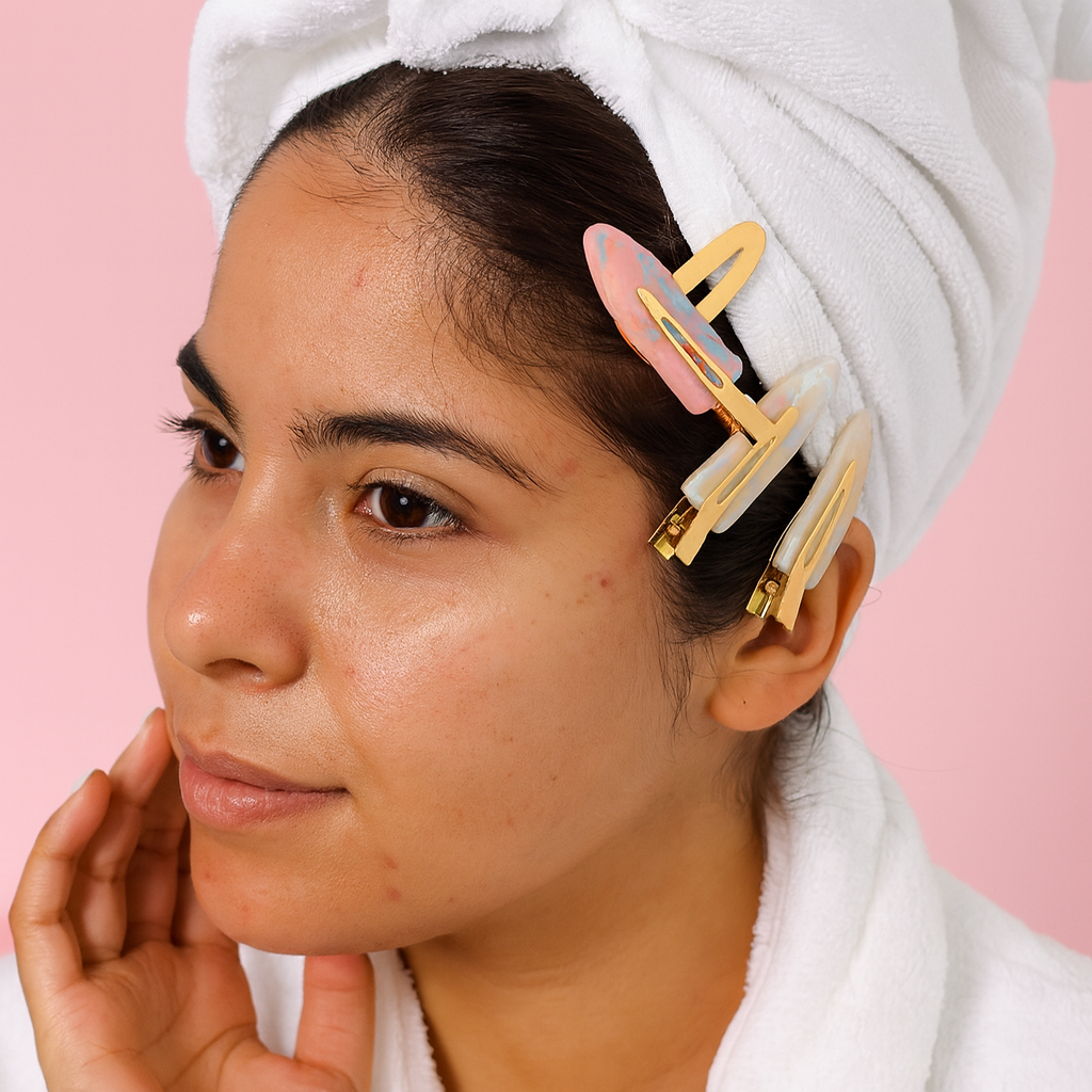 Pinzas Para Recoger Cabello Skin Care X4 uds