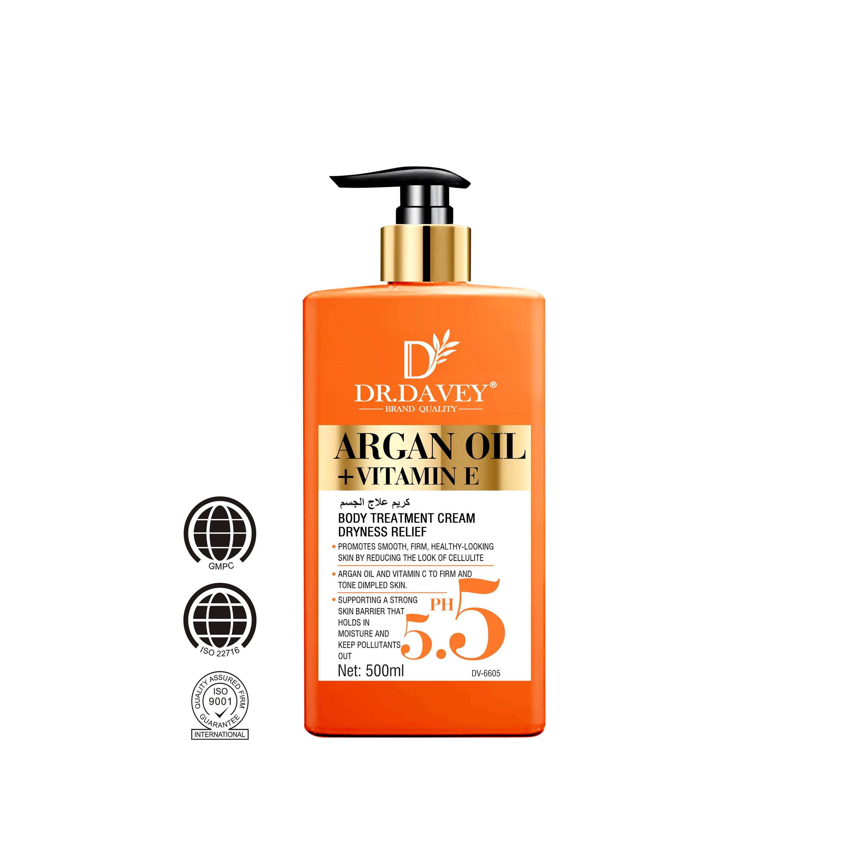 Crema Corporal Argan + Vitamina E Dr. Davey