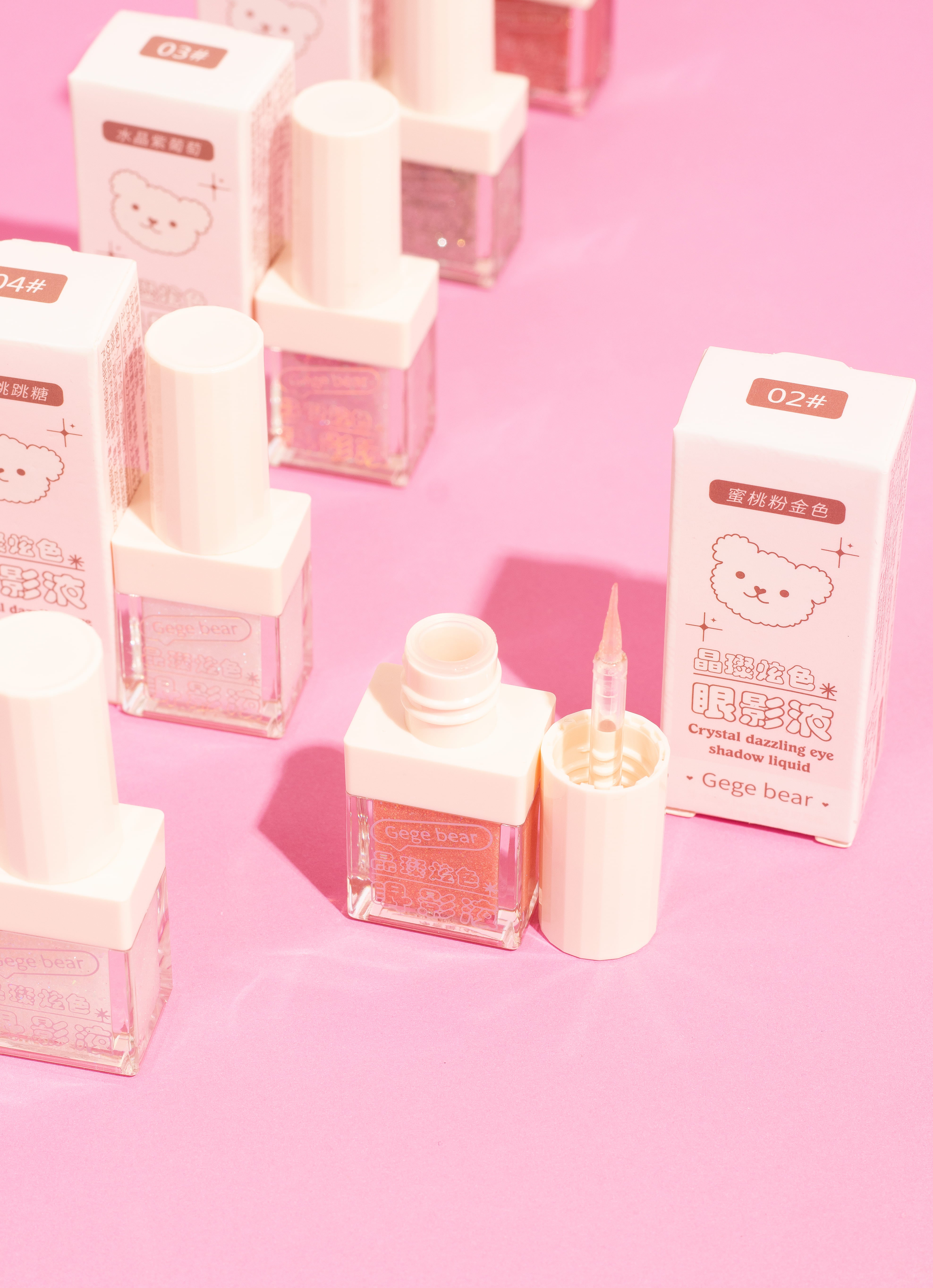 Sombra Líquida En Glitter Gege Bear