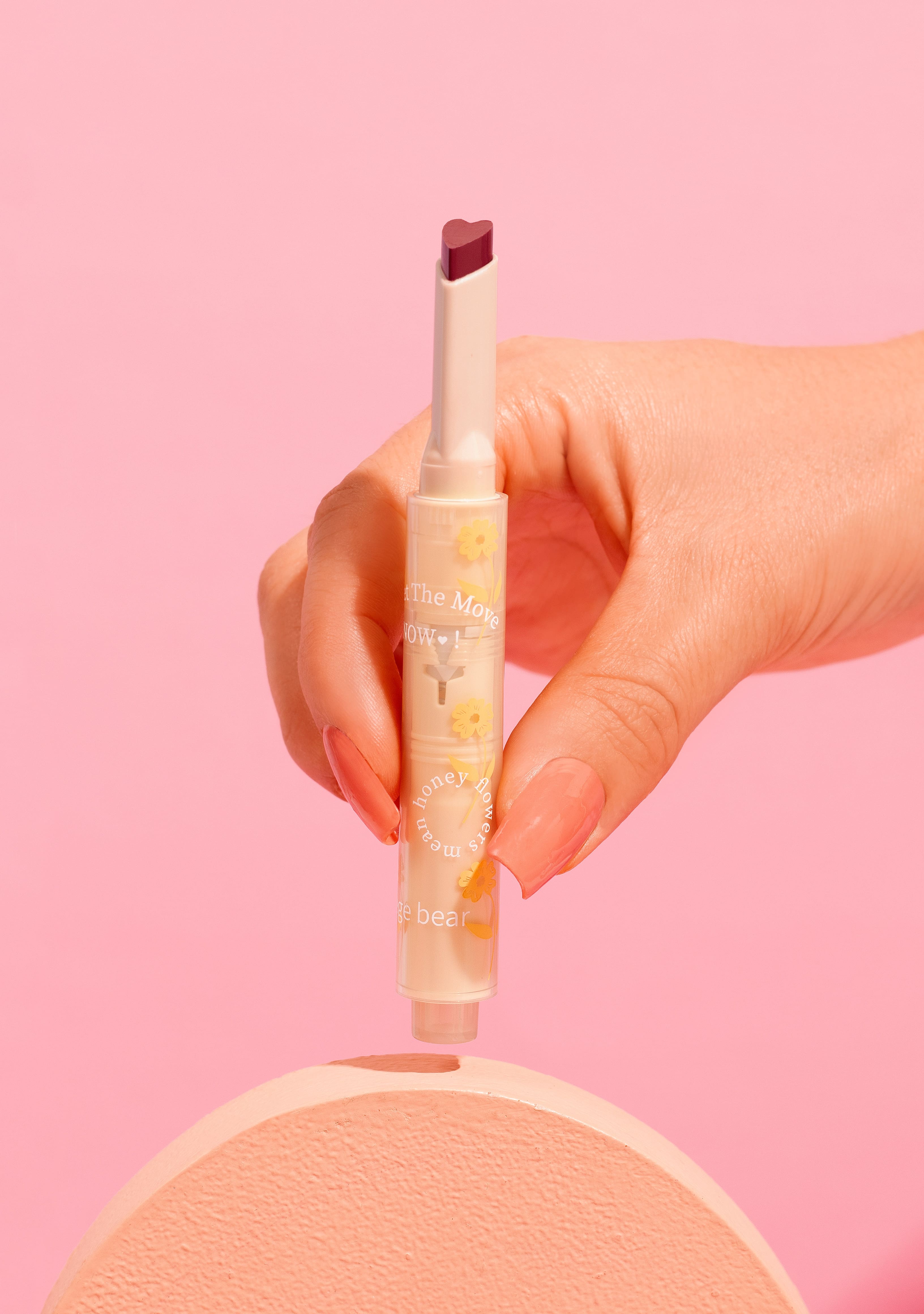 Labial Cremoso Flores Gege Bear