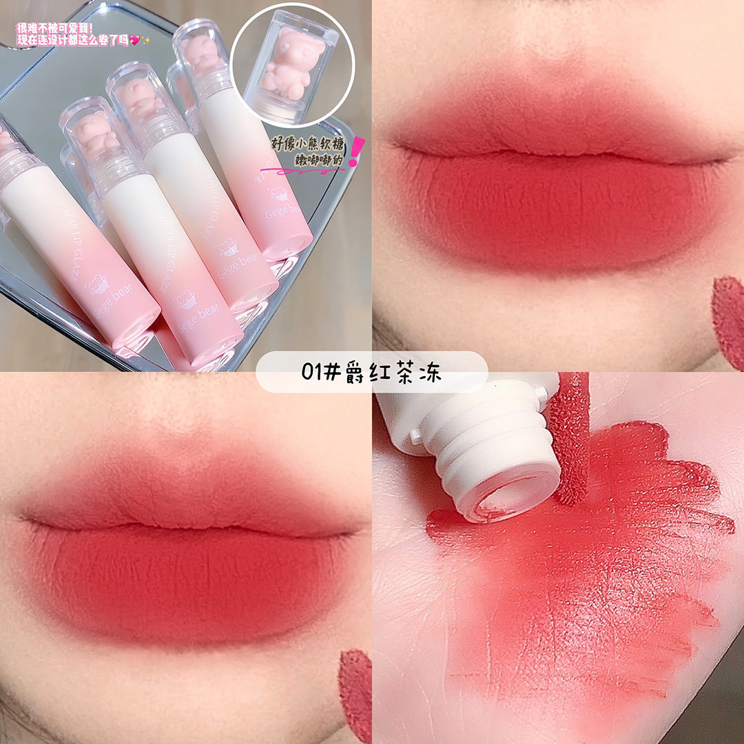 Labial Matte Terciopelo Gege Bear
