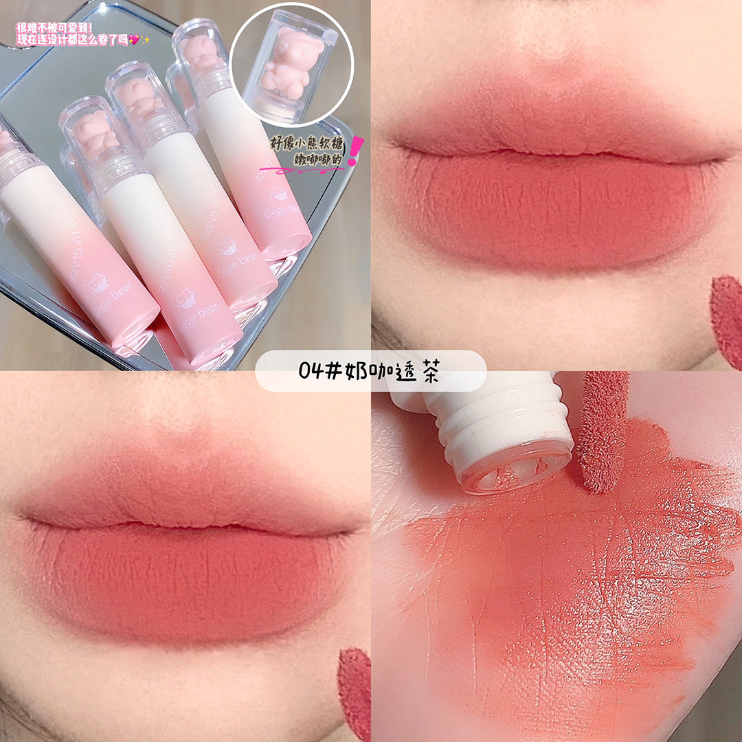 Labial Matte Terciopelo Gege Bear