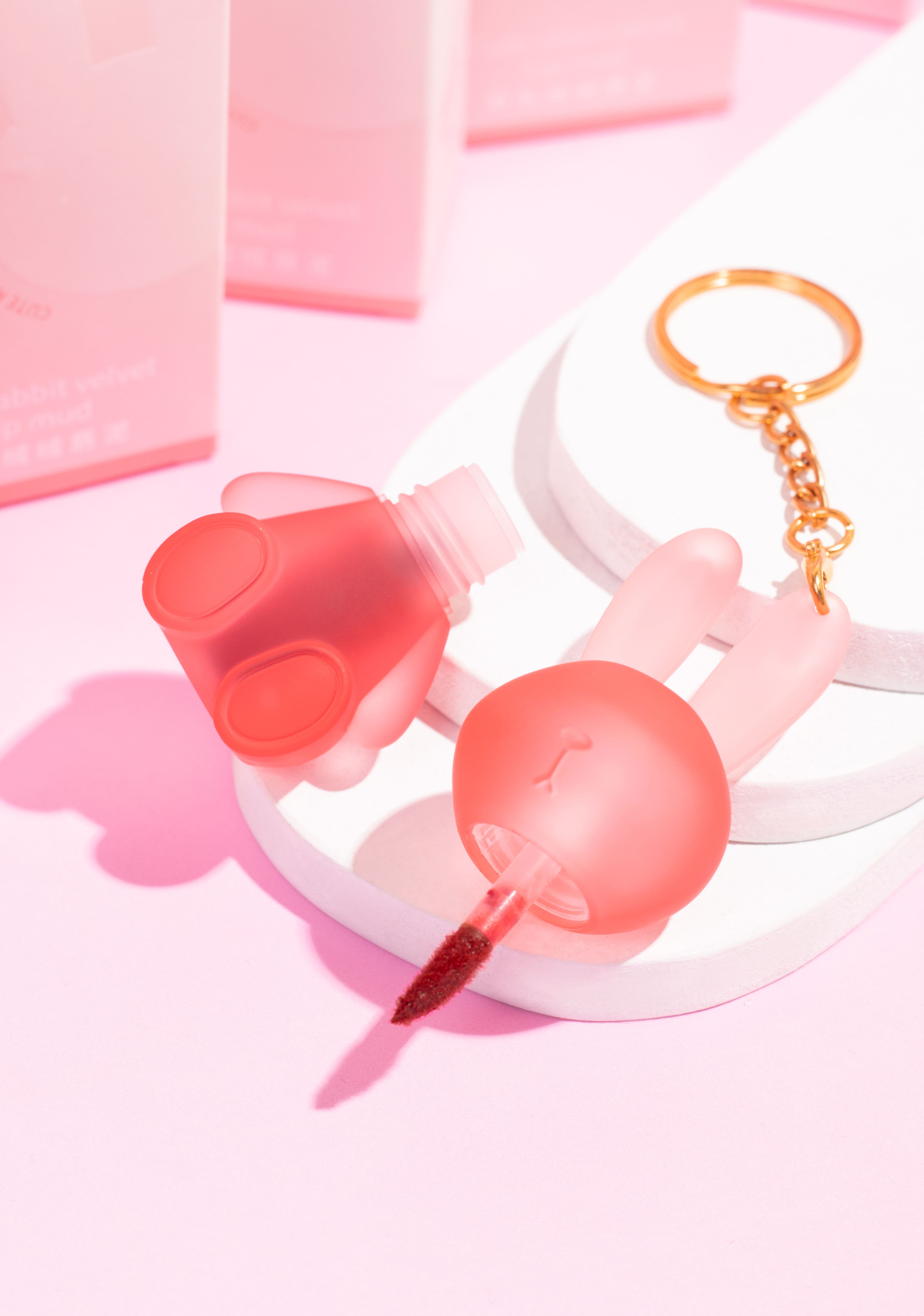 Tinta De Labios Llavero Conejito Gege Bear