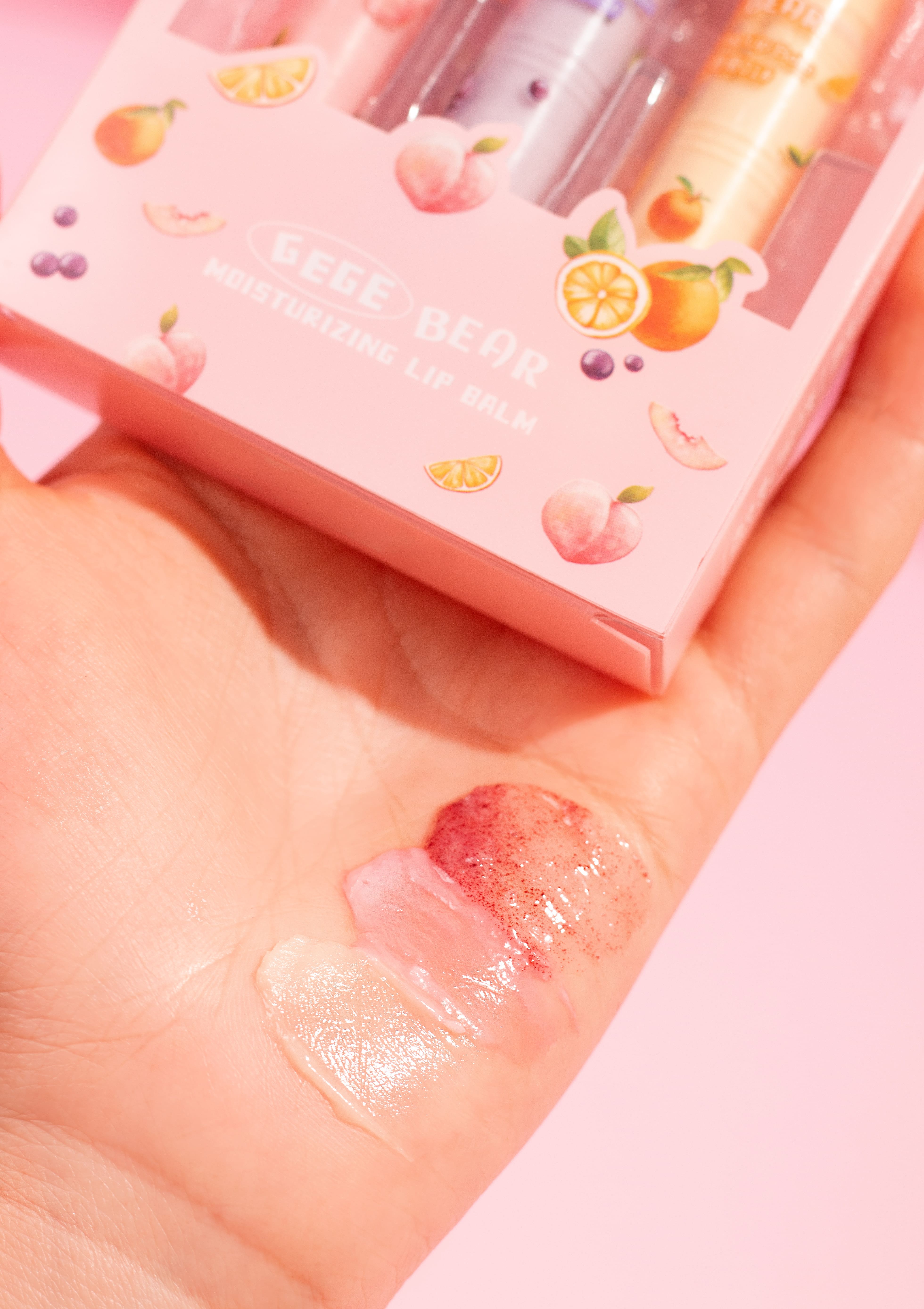 Lip Gloss Hidratante Corazón X 3 Unidades Gege Bear