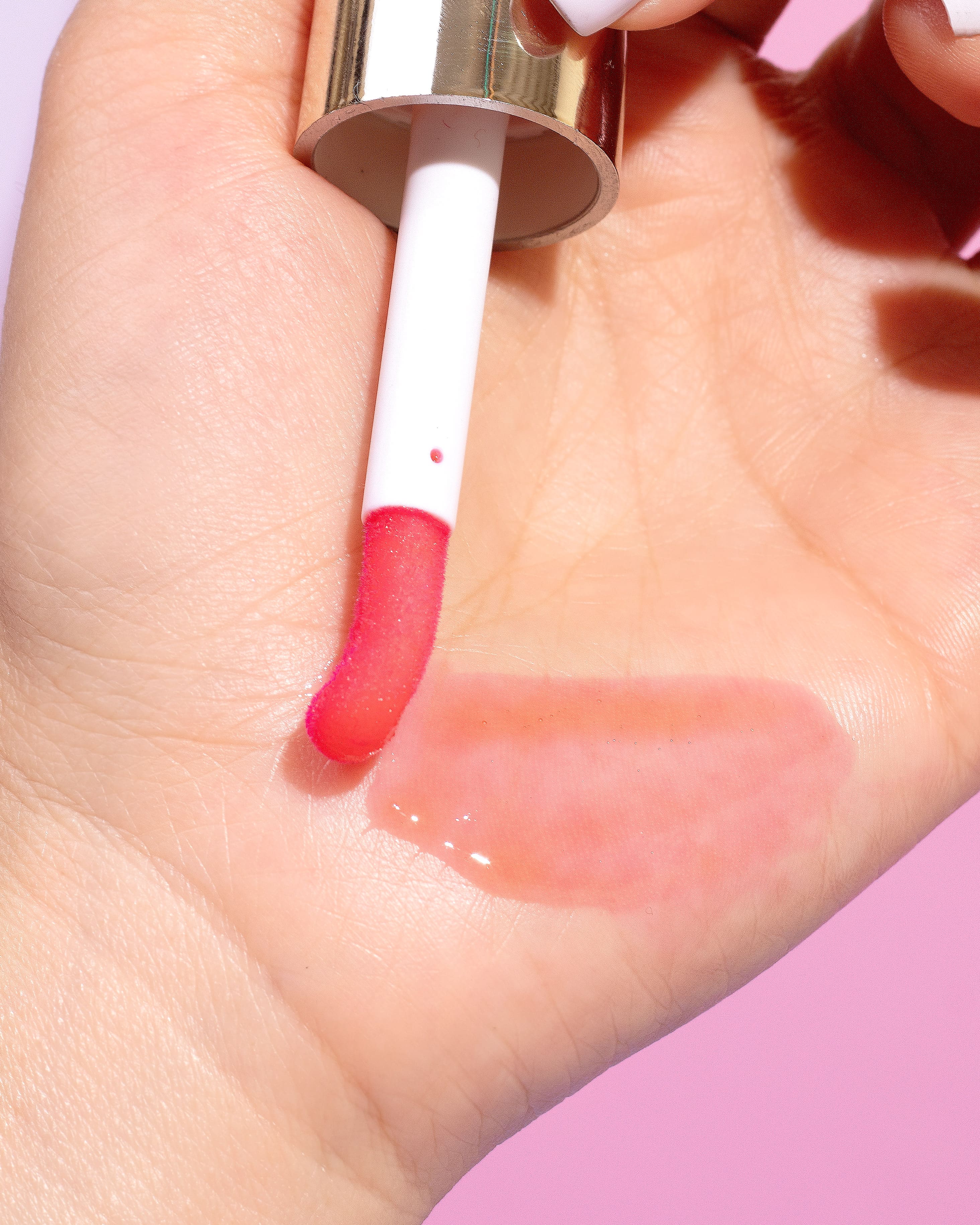 Lip Gloss Con Color Aplicador Grueso Gege Bear