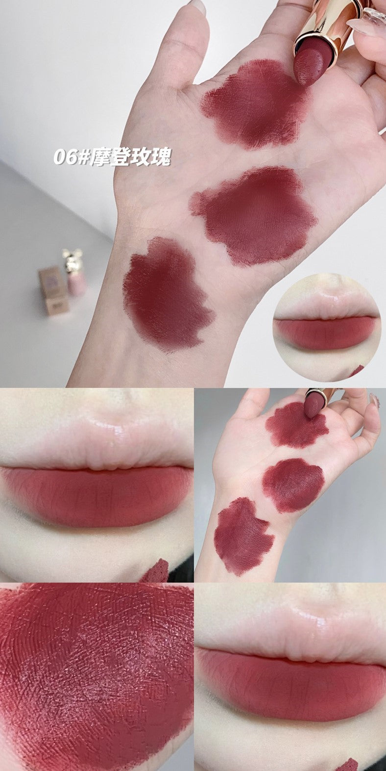 Labial Velvet Oso Gege Bear