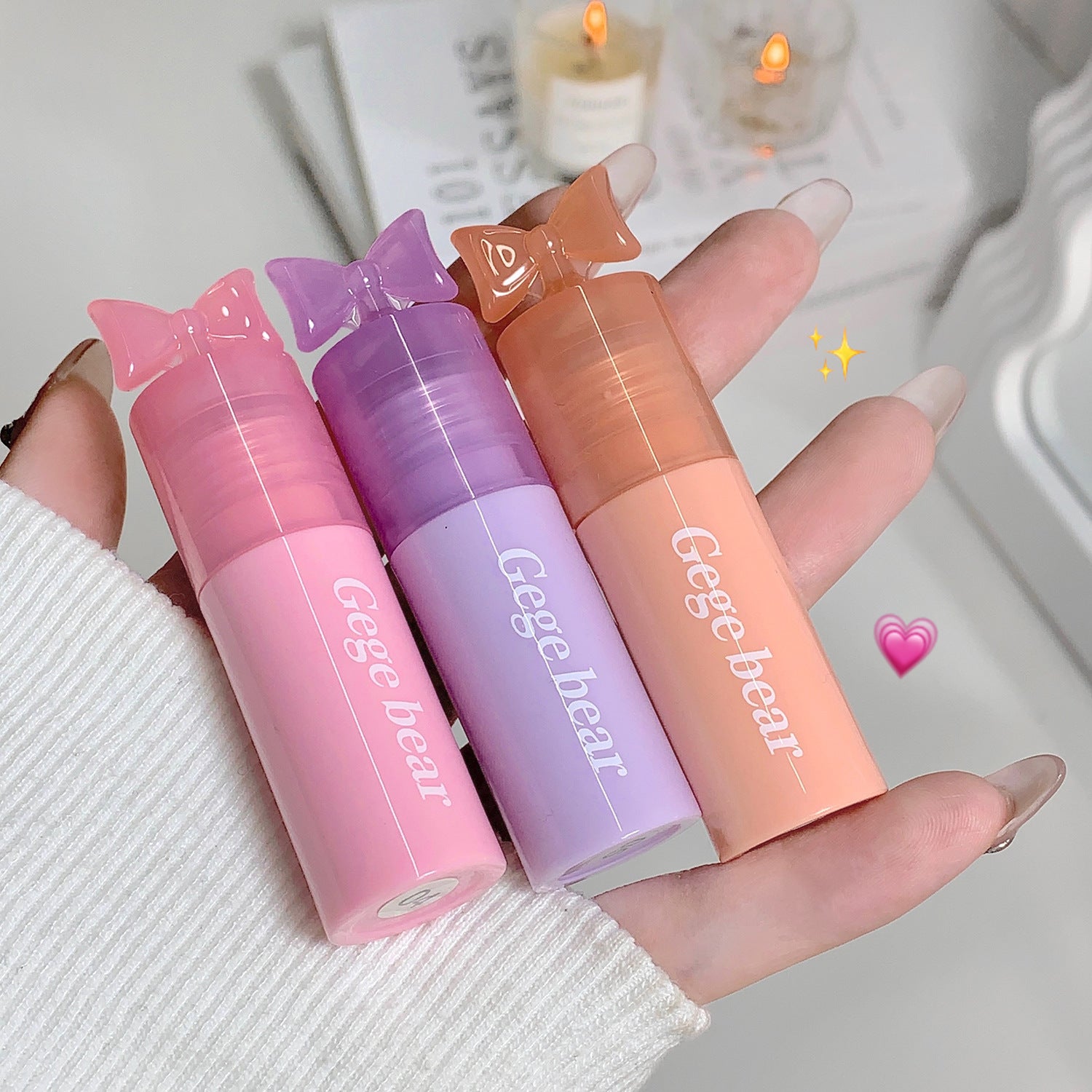 Lip Gloss Con Color Gege Bear