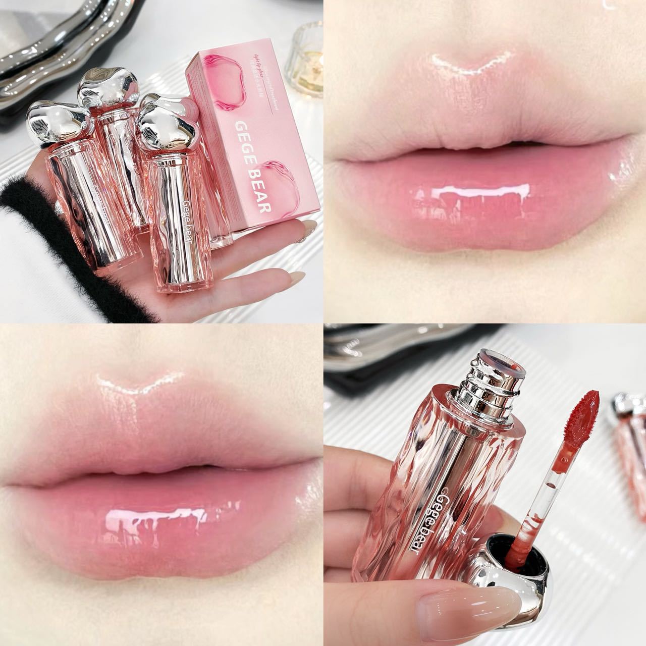 Lip Gloss Con Color Gege Bear