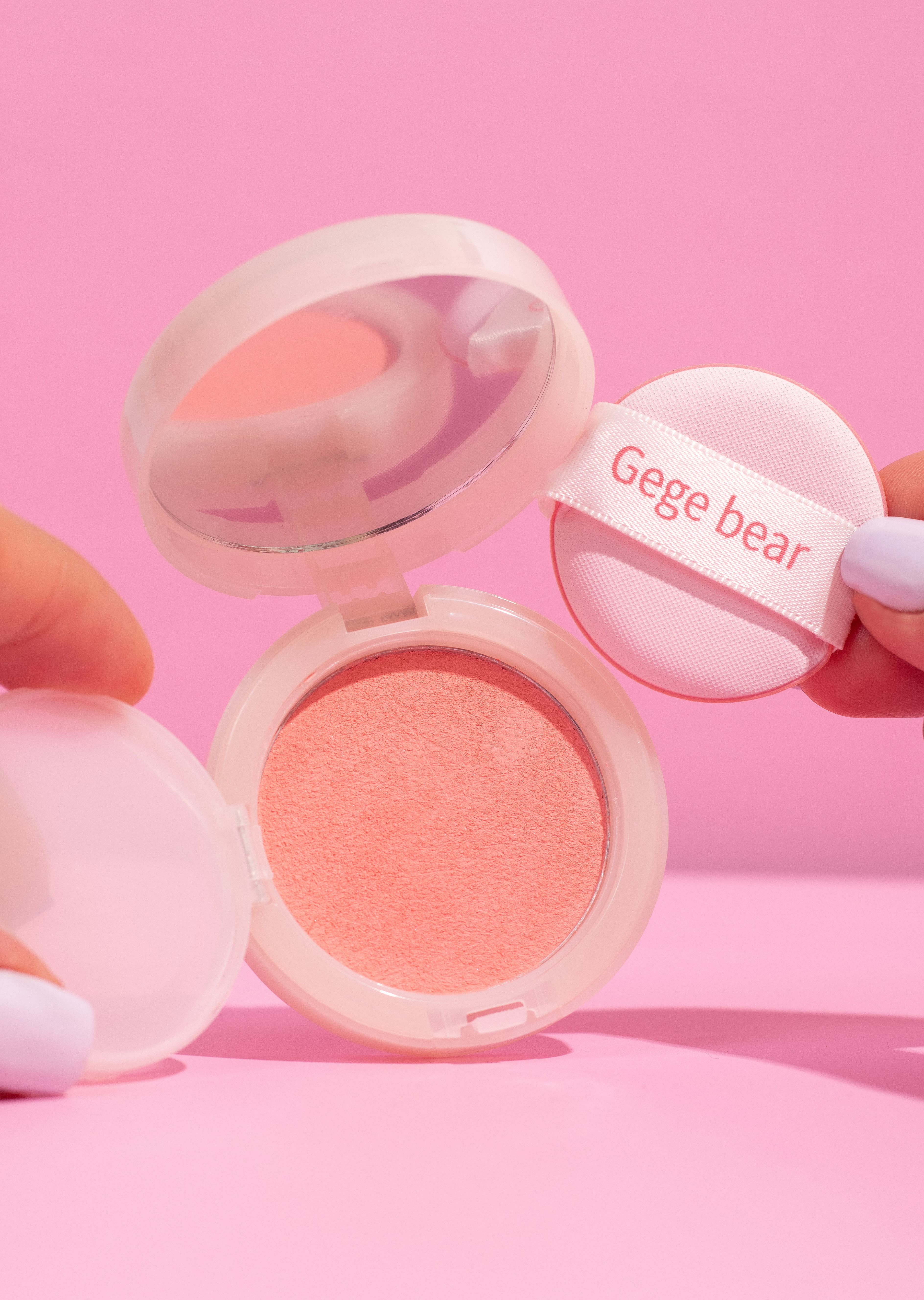 Rubor Con Borla Y Espejo Gege Bear