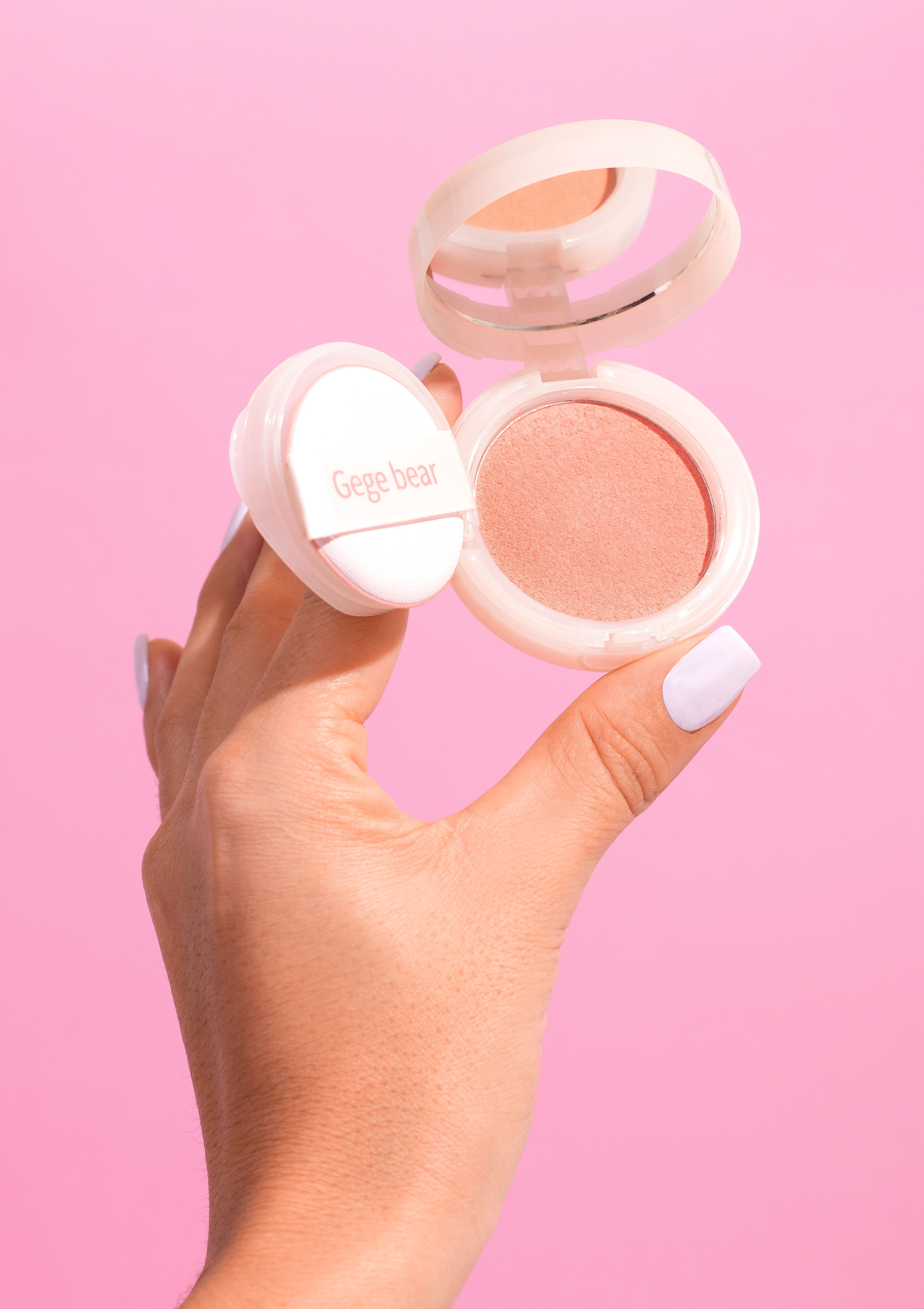 Rubor Con Borla Y Espejo Gege Bear