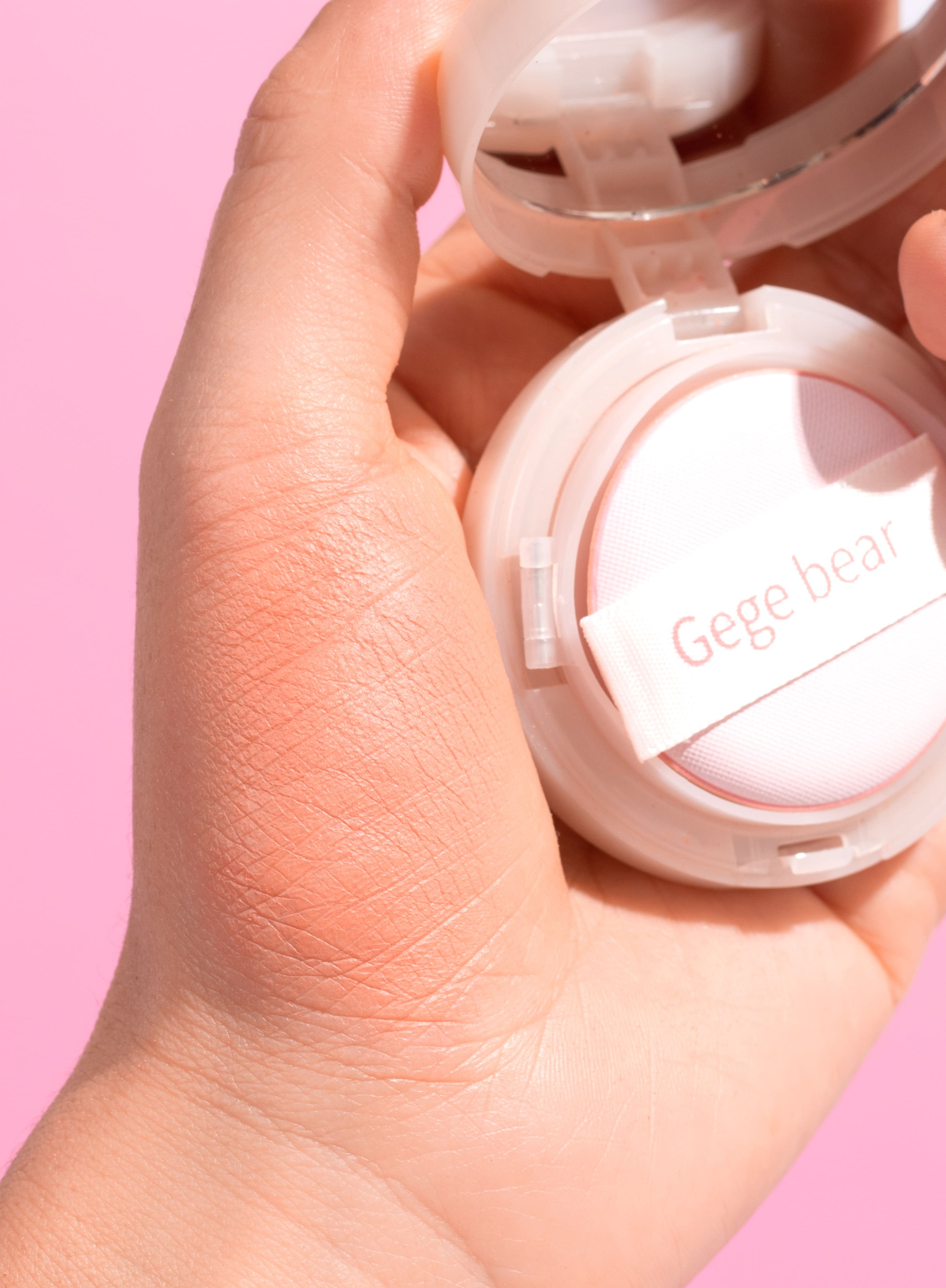 Rubor Con Borla Y Espejo Gege Bear