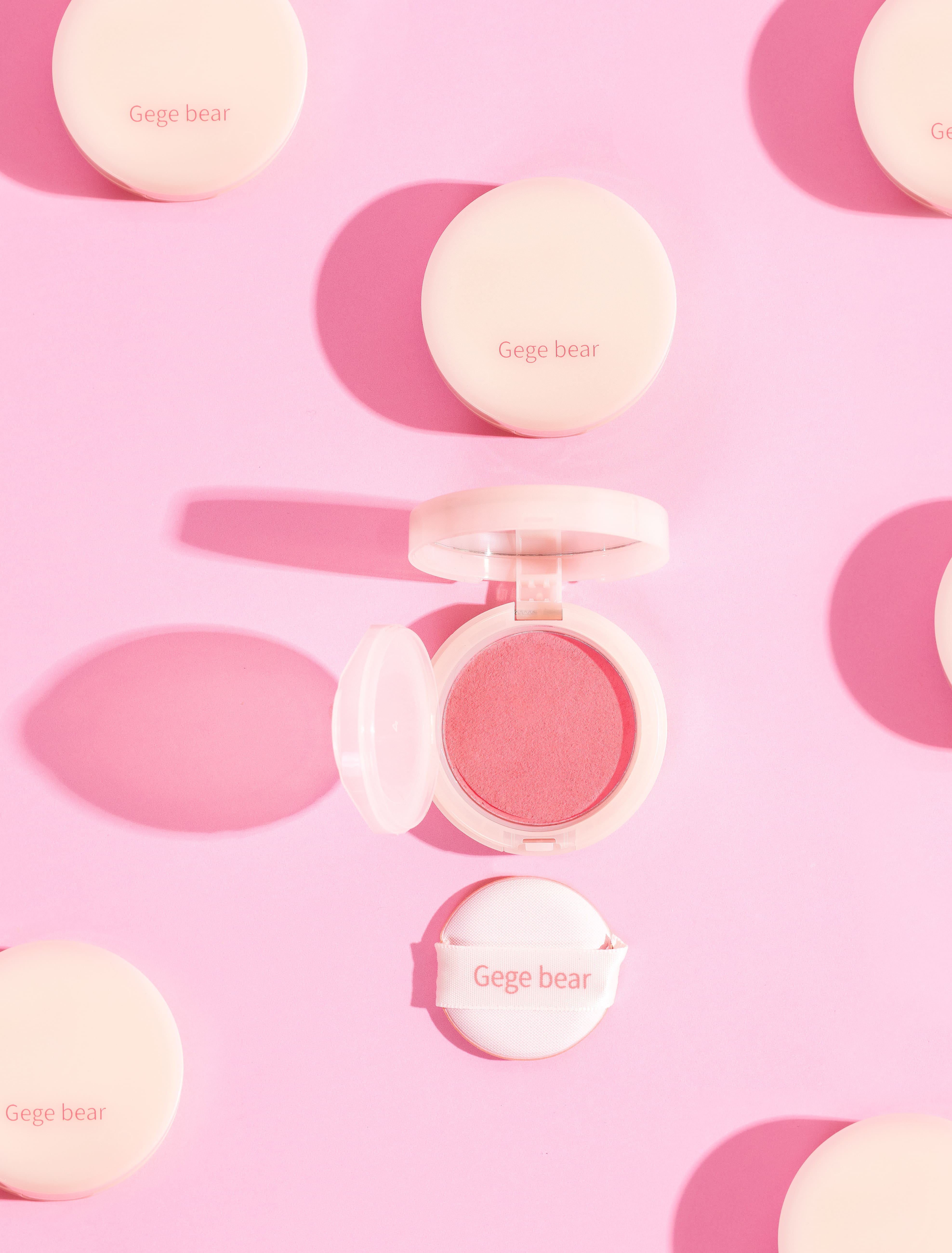 Rubor Con Borla Y Espejo Gege Bear