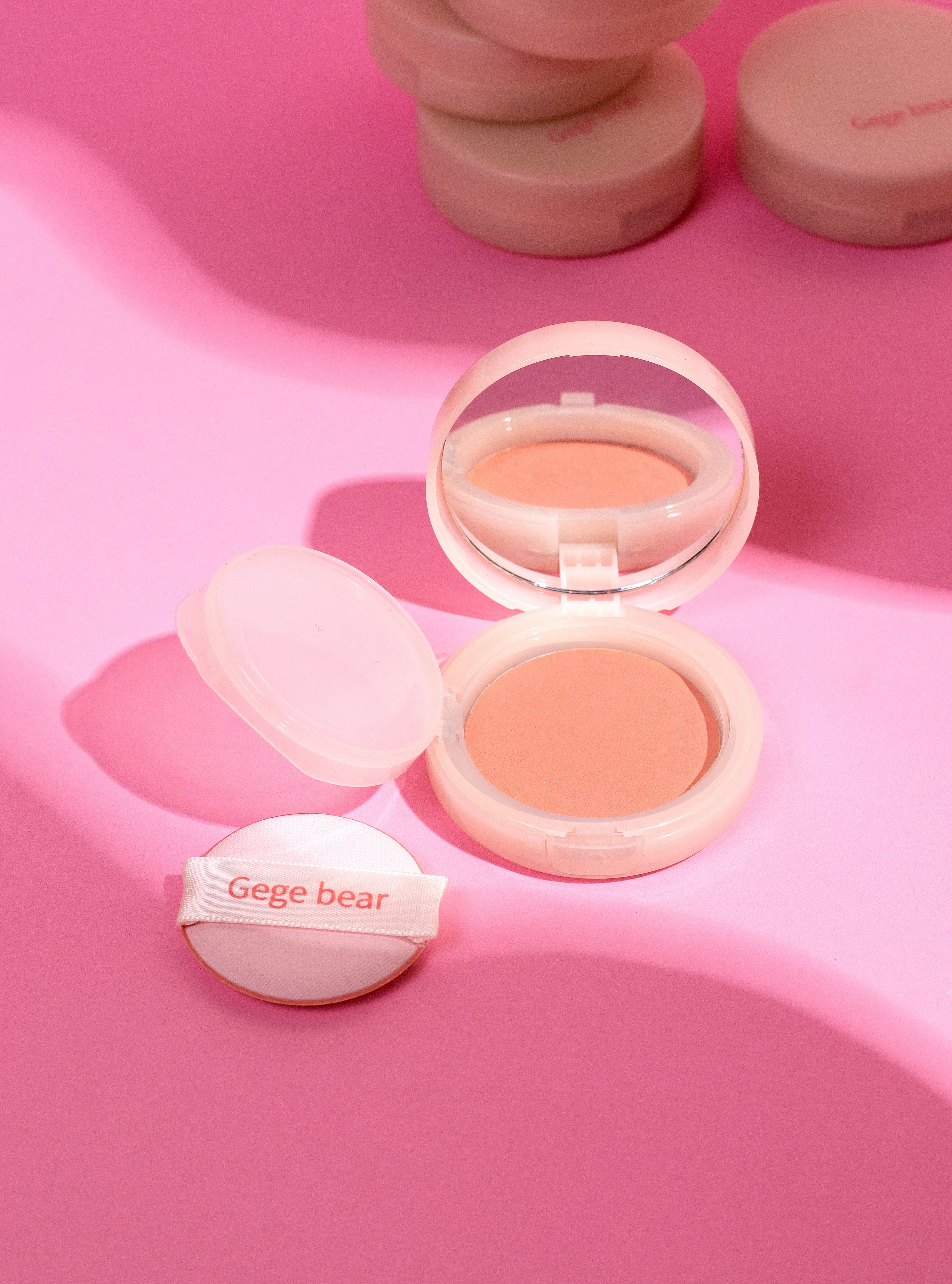 Rubor Con Borla Y Espejo Gege Bear