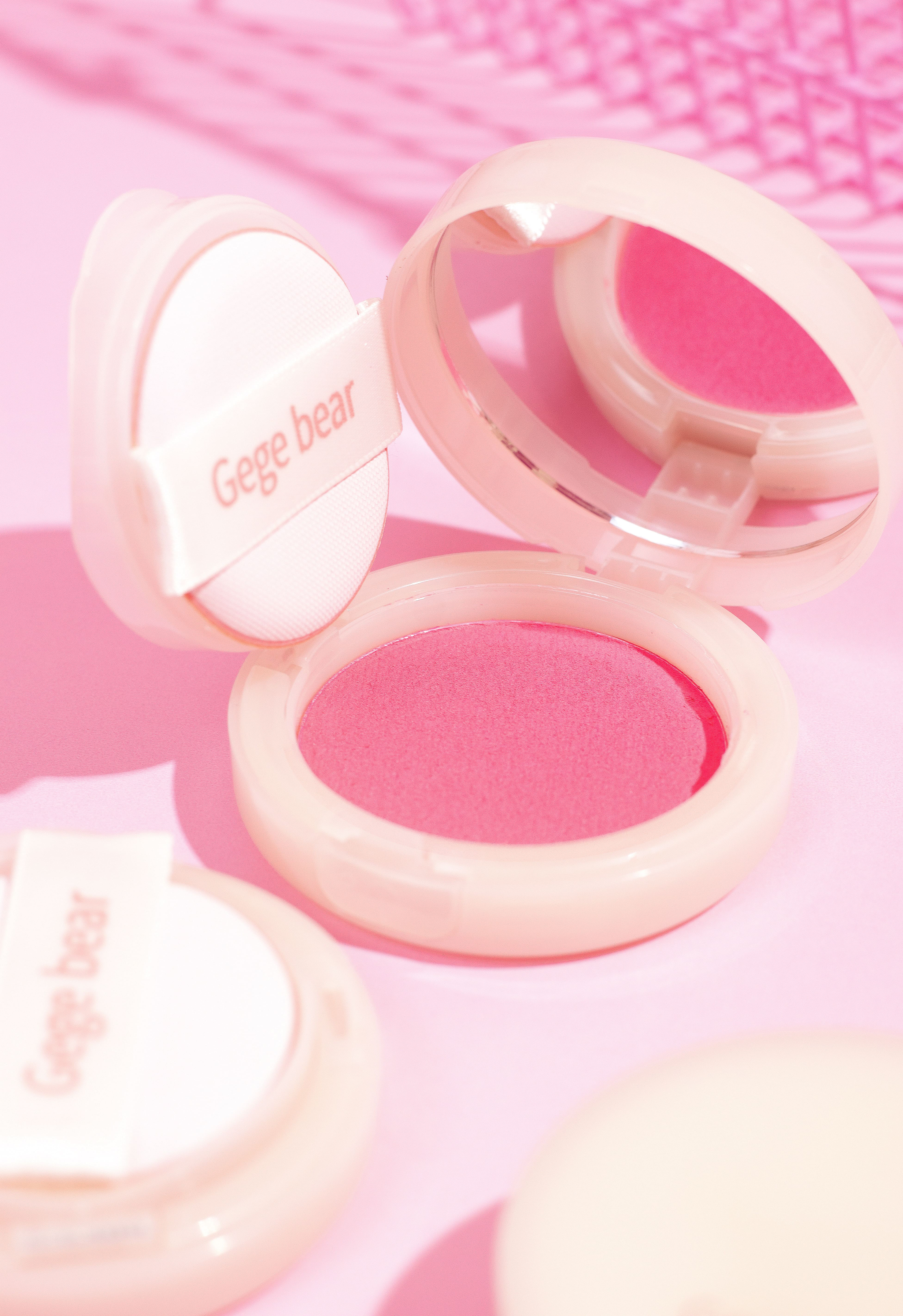 Rubor Con Borla Y Espejo Gege Bear