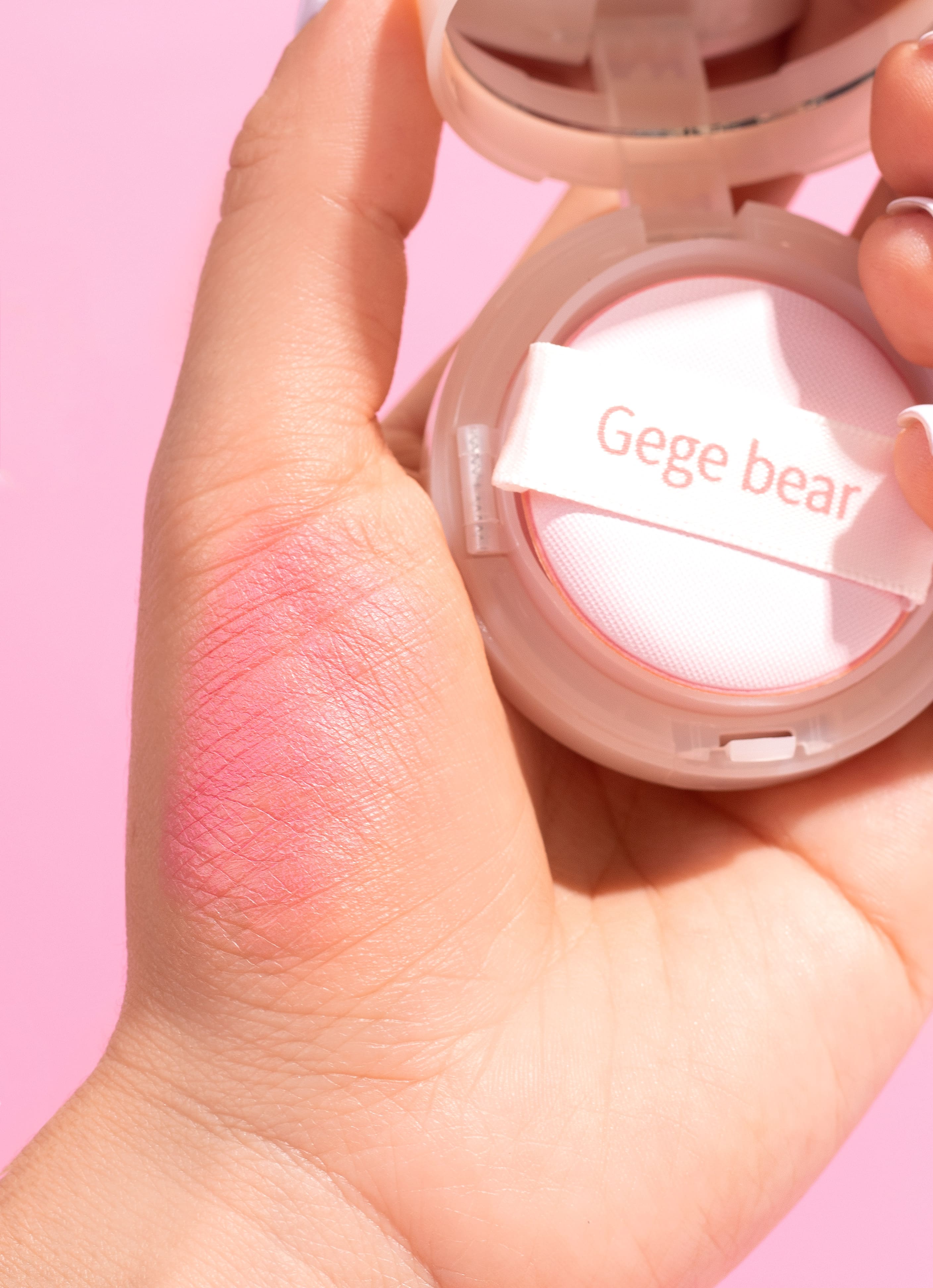 Rubor Con Borla Y Espejo Gege Bear