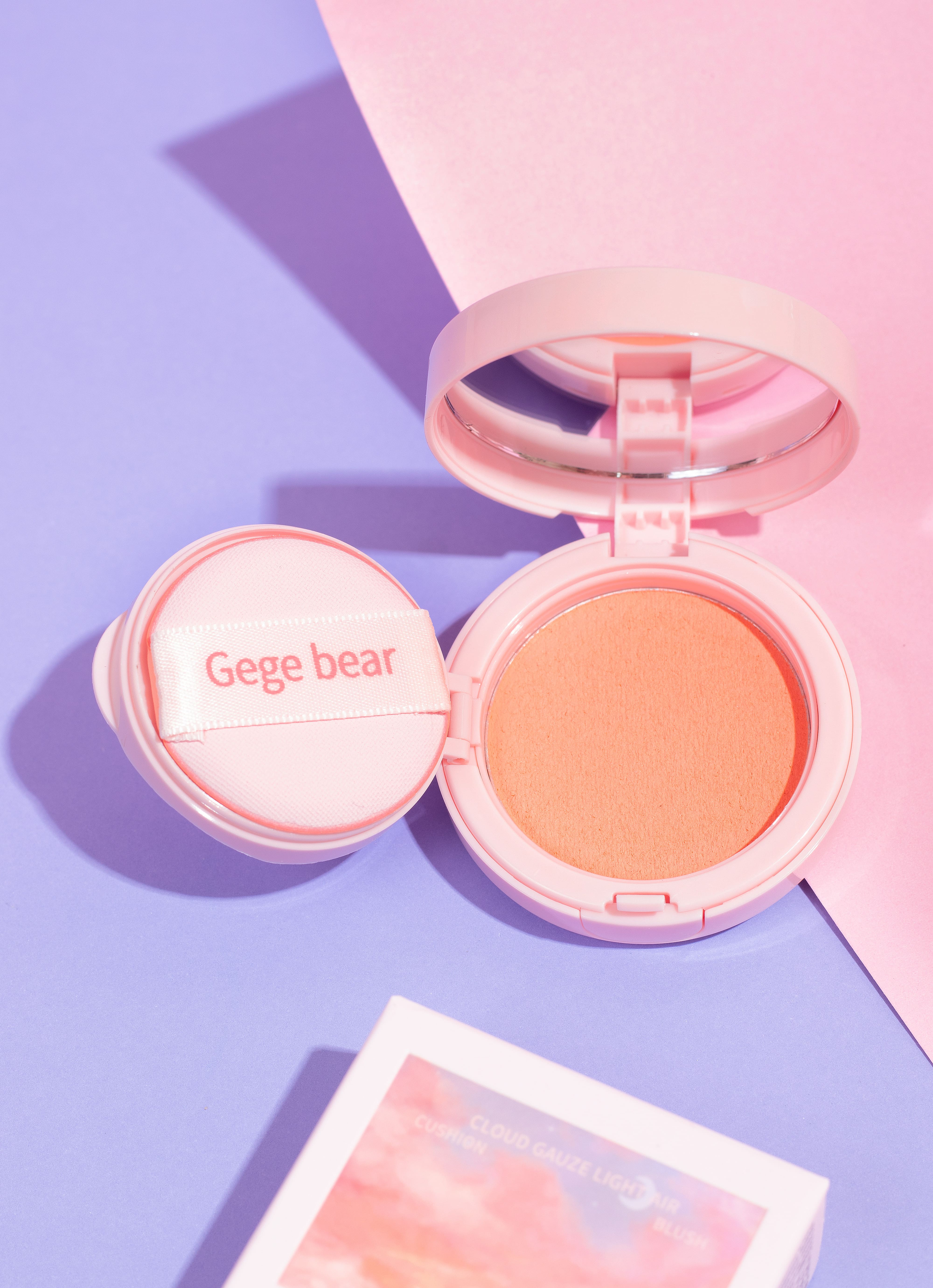 Rubor Con Borla Y Espejo Gege Bear