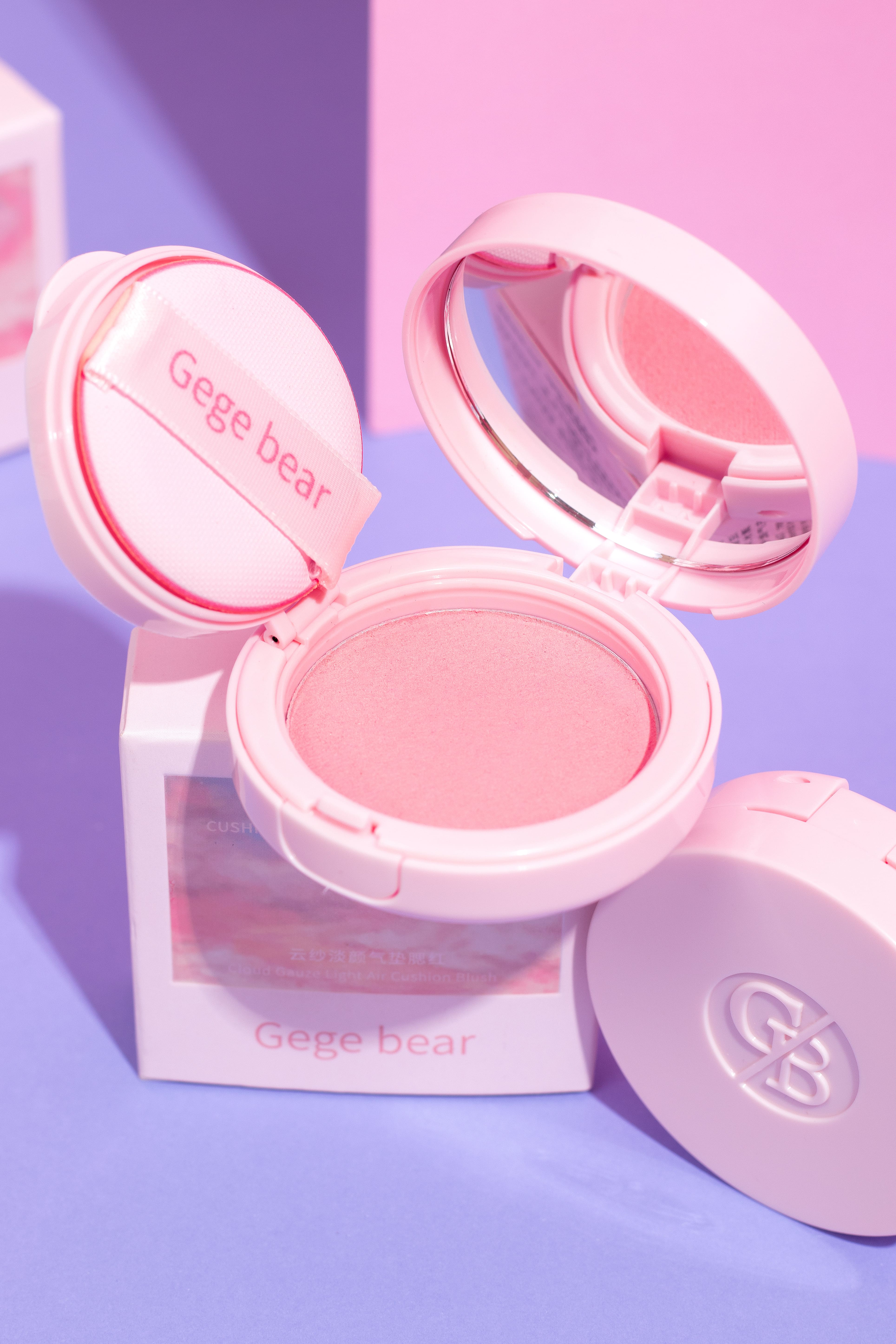 Rubor Con Borla Y Espejo Gege Bear