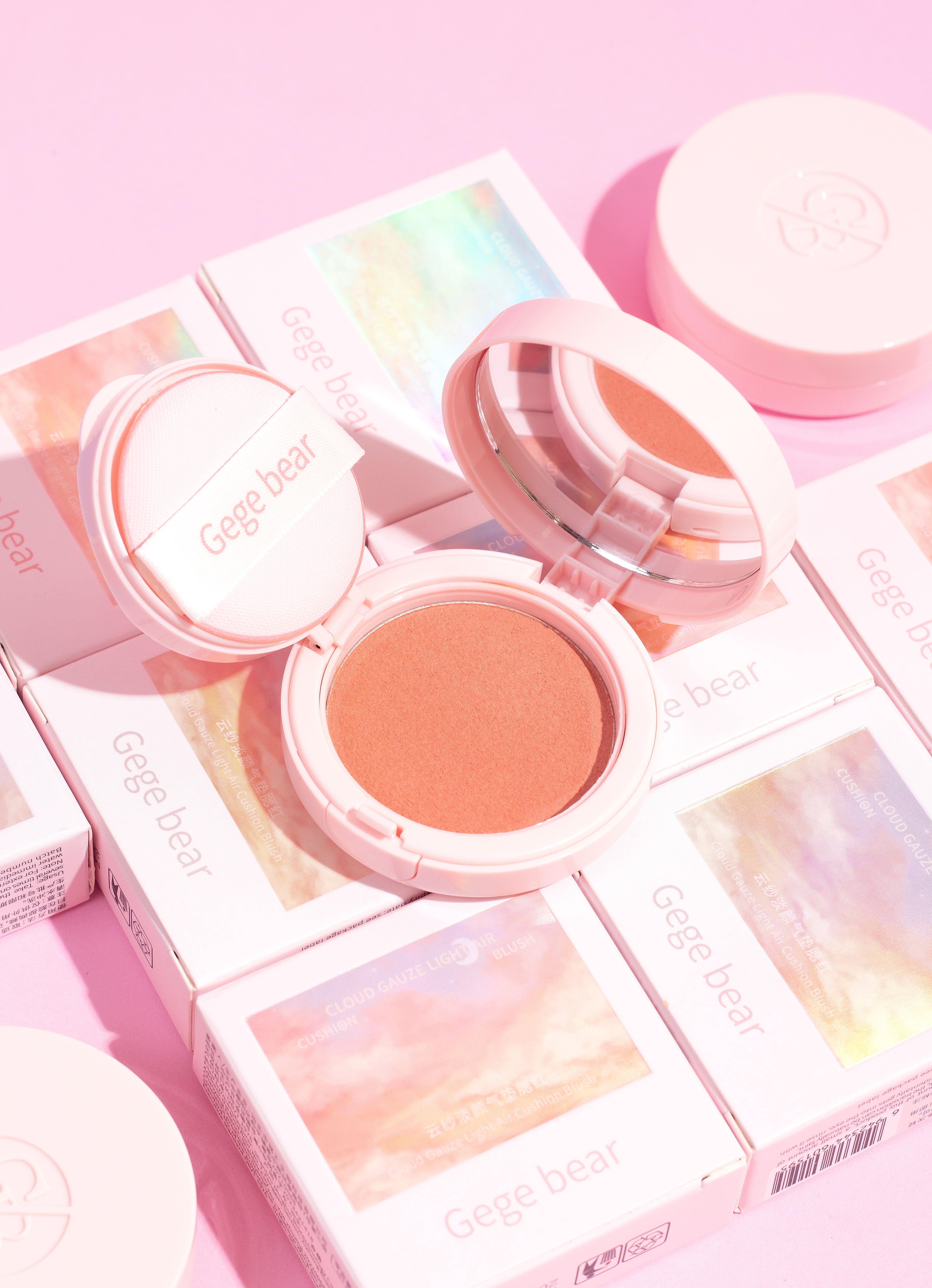 Rubor Con Borla Y Espejo Gege Bear