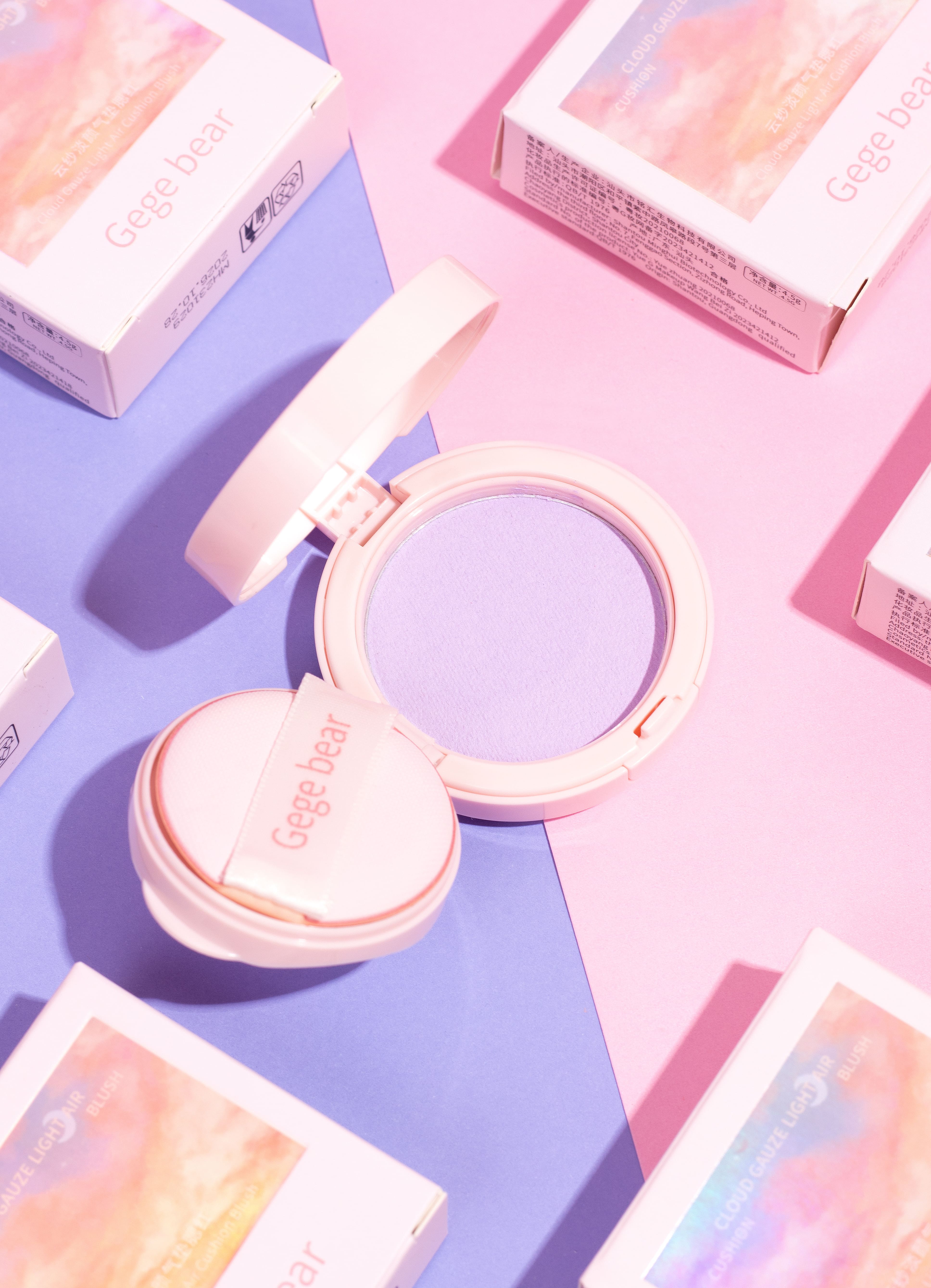 Rubor Con Borla Y Espejo Gege Bear