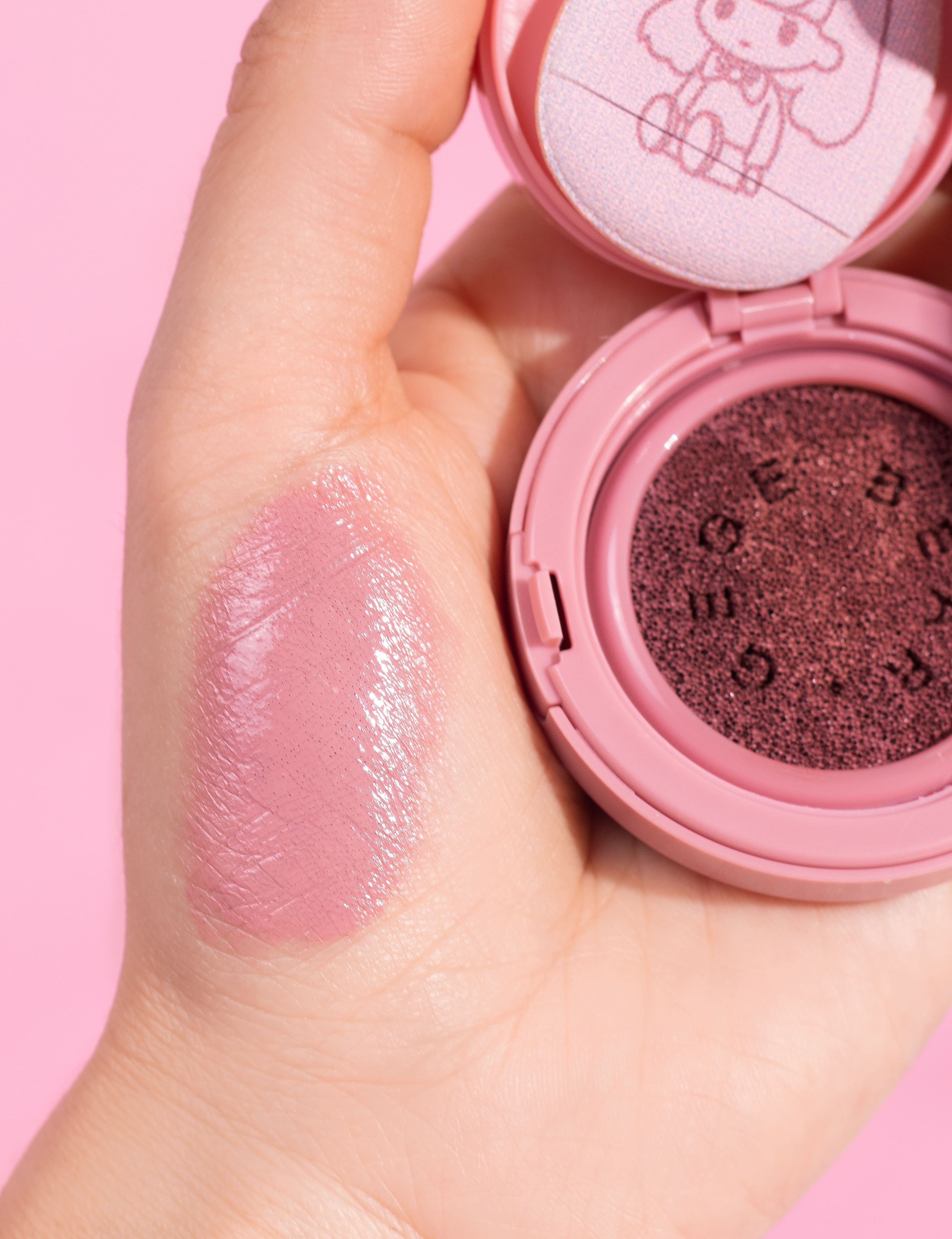 Rubor Líquido  Borla Y Espejo Gege Bear