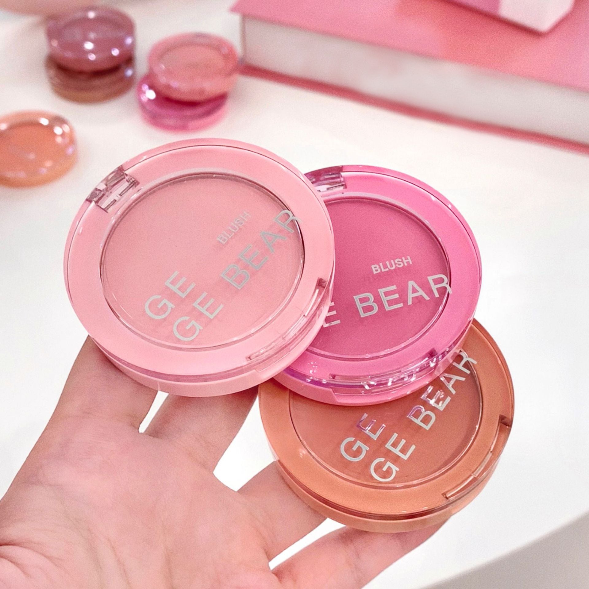 Rubor Compacto Mate Gege Bear