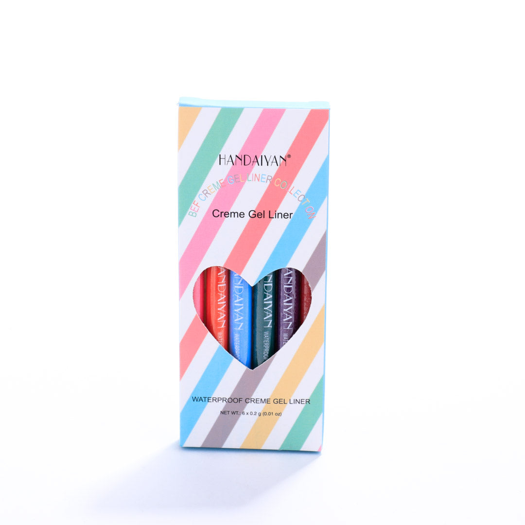 Set de Delineadores De Colores en Gel Handaiyan