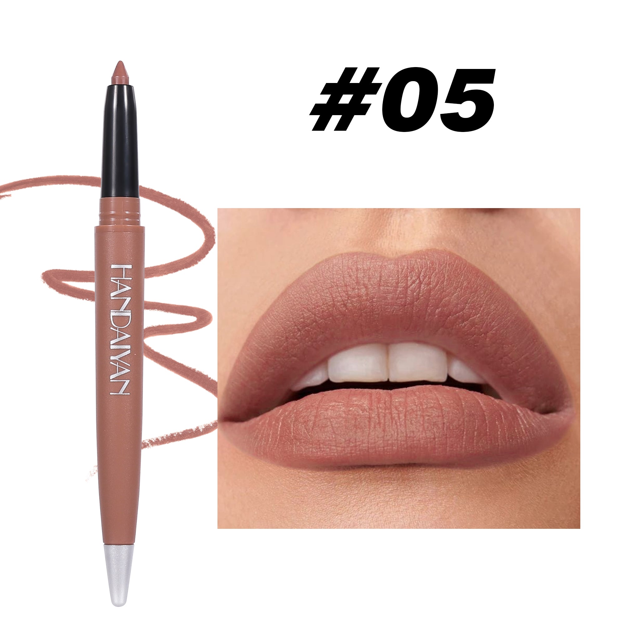 Lip Combo Handaiyan (Lápiz, Labial Matte y Gloss).