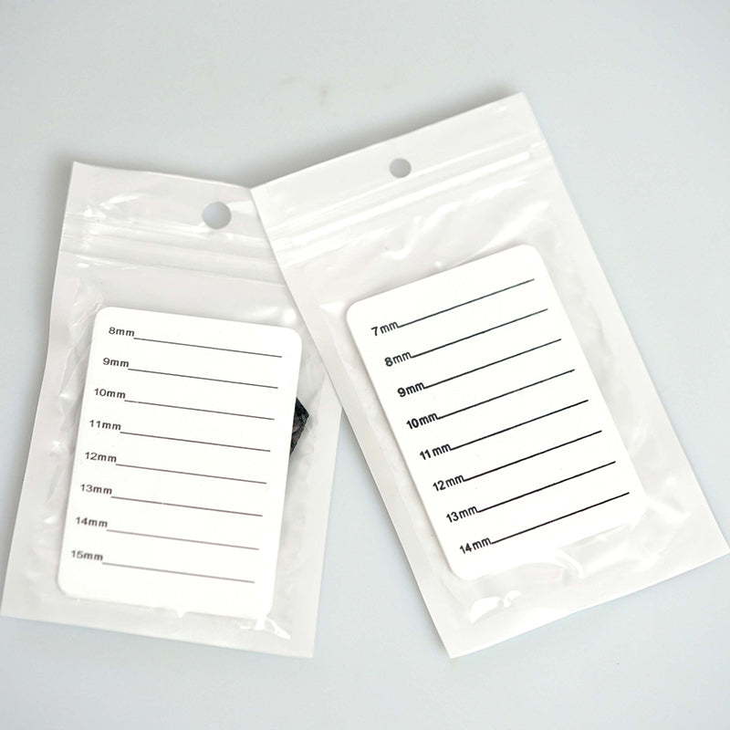 Tabla Para Medir Pestañas