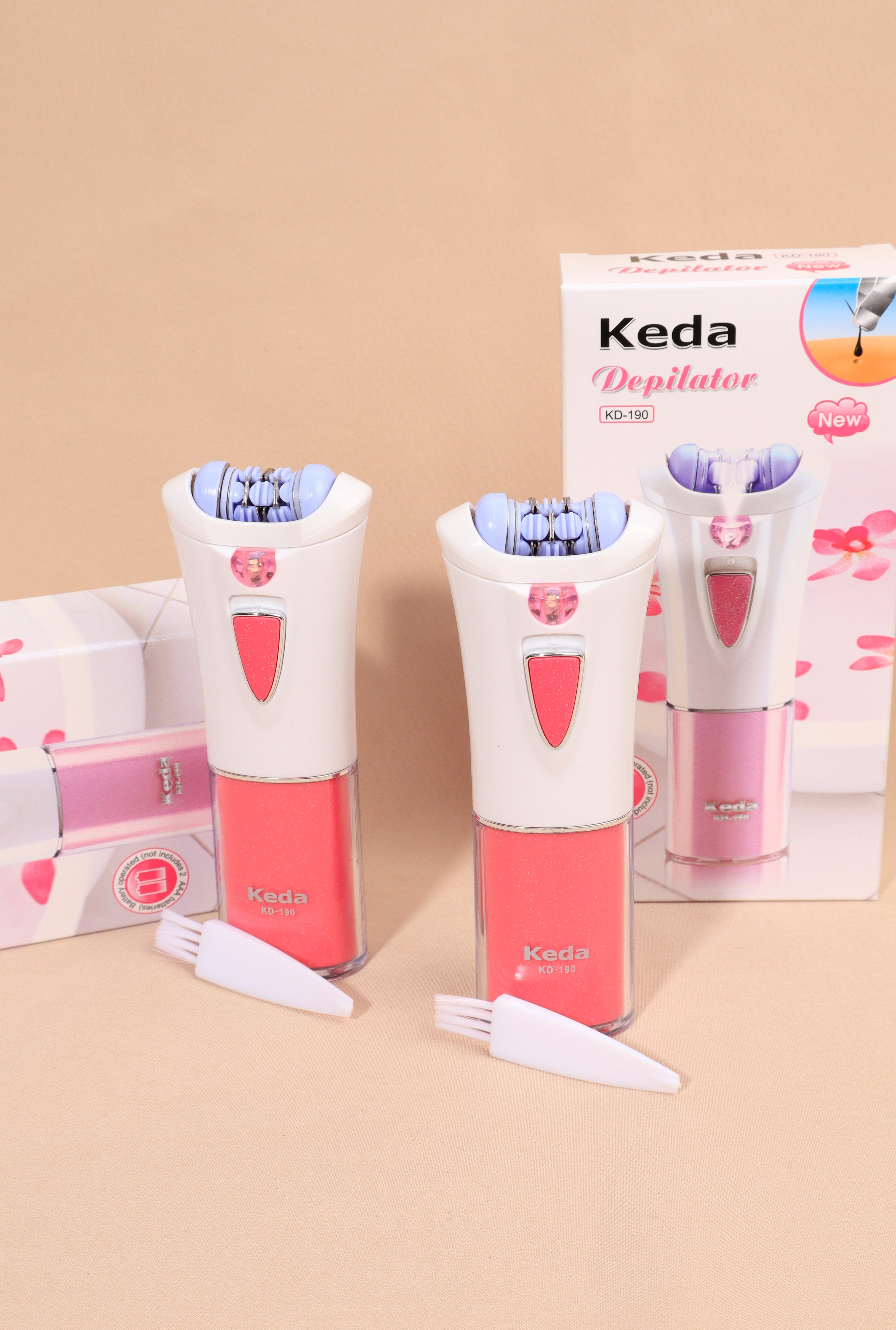 Depilador Inalambrico Dama Piel Sensible (KEDA)