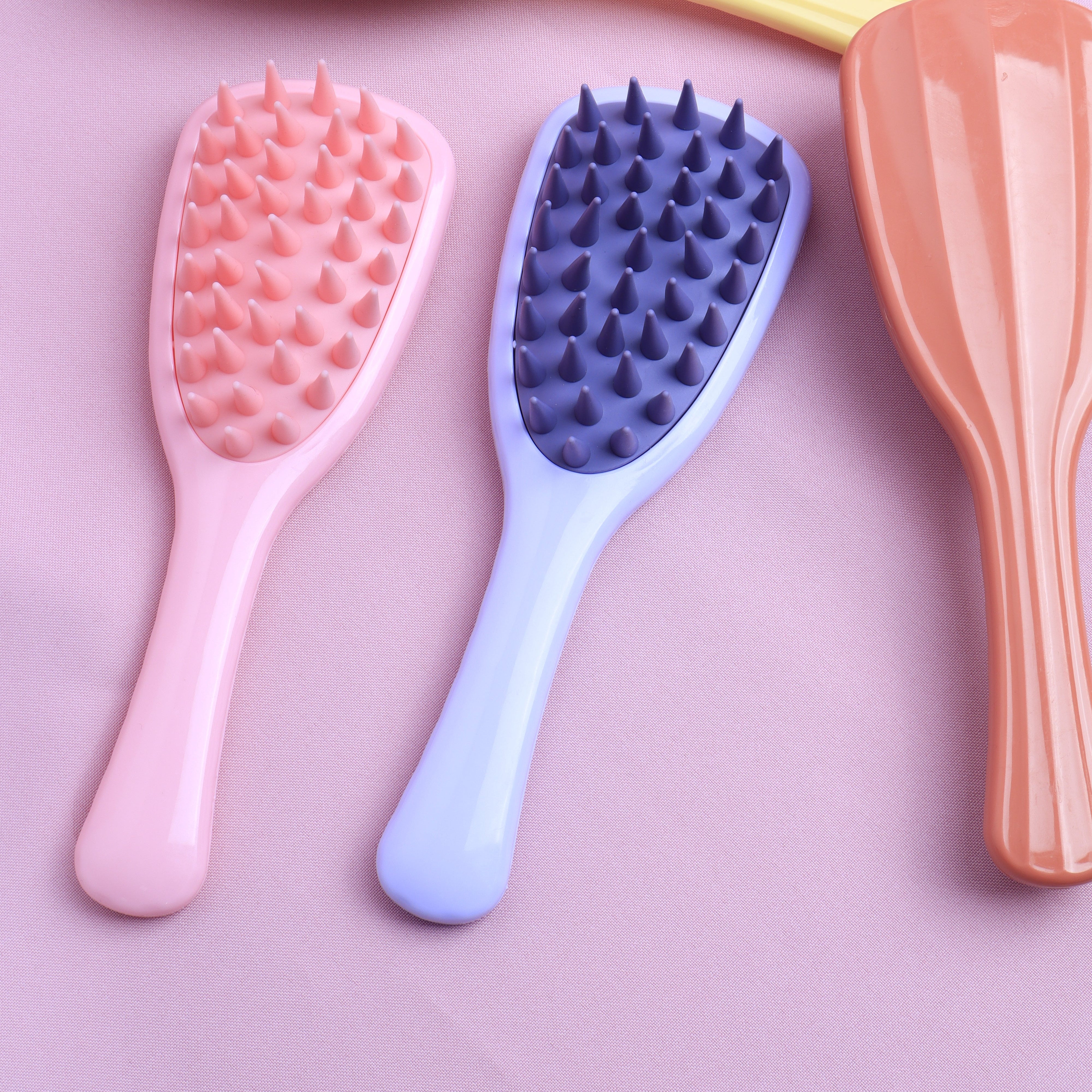 Cepillo Masajeador Capilar (Mango sujetador).