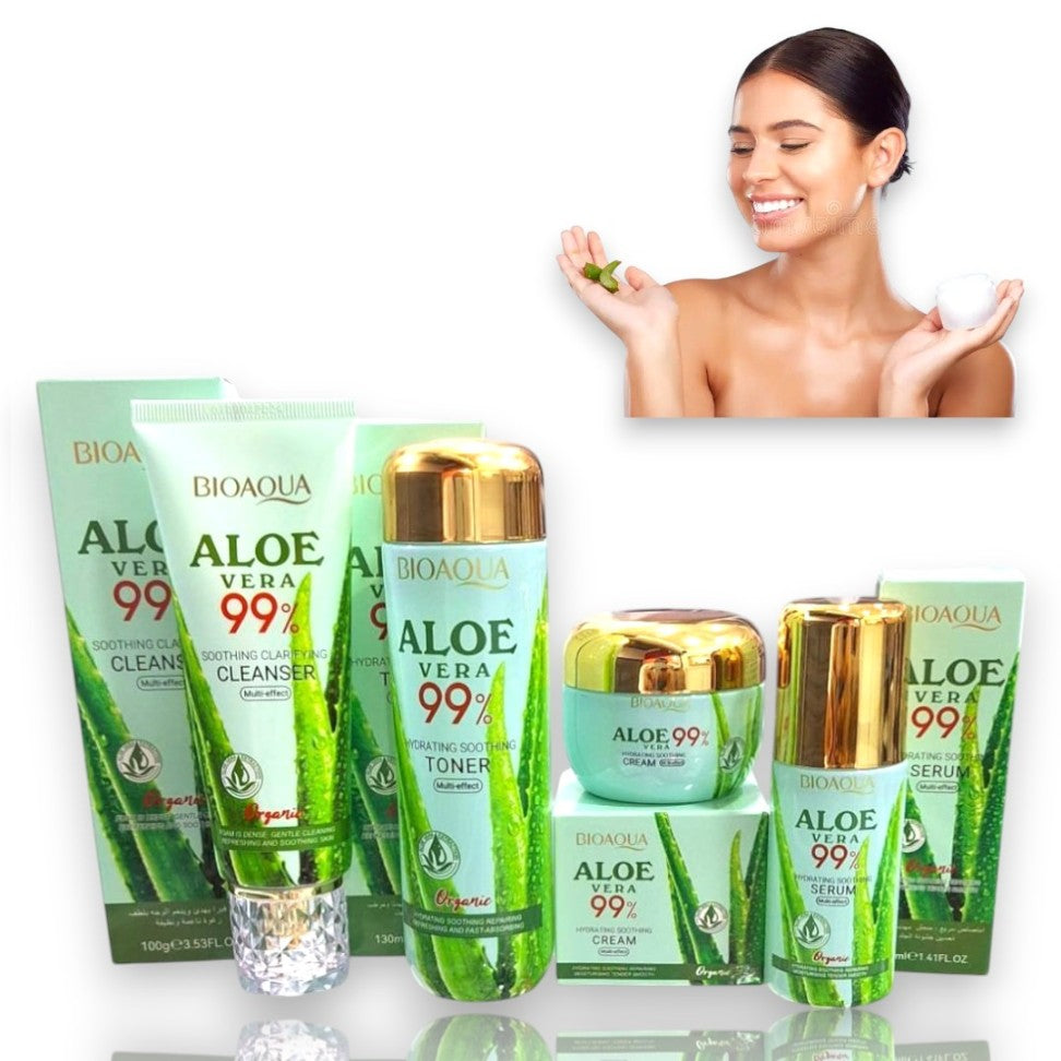 Kit Aloe Vera Bioaqua X6 Productos.
