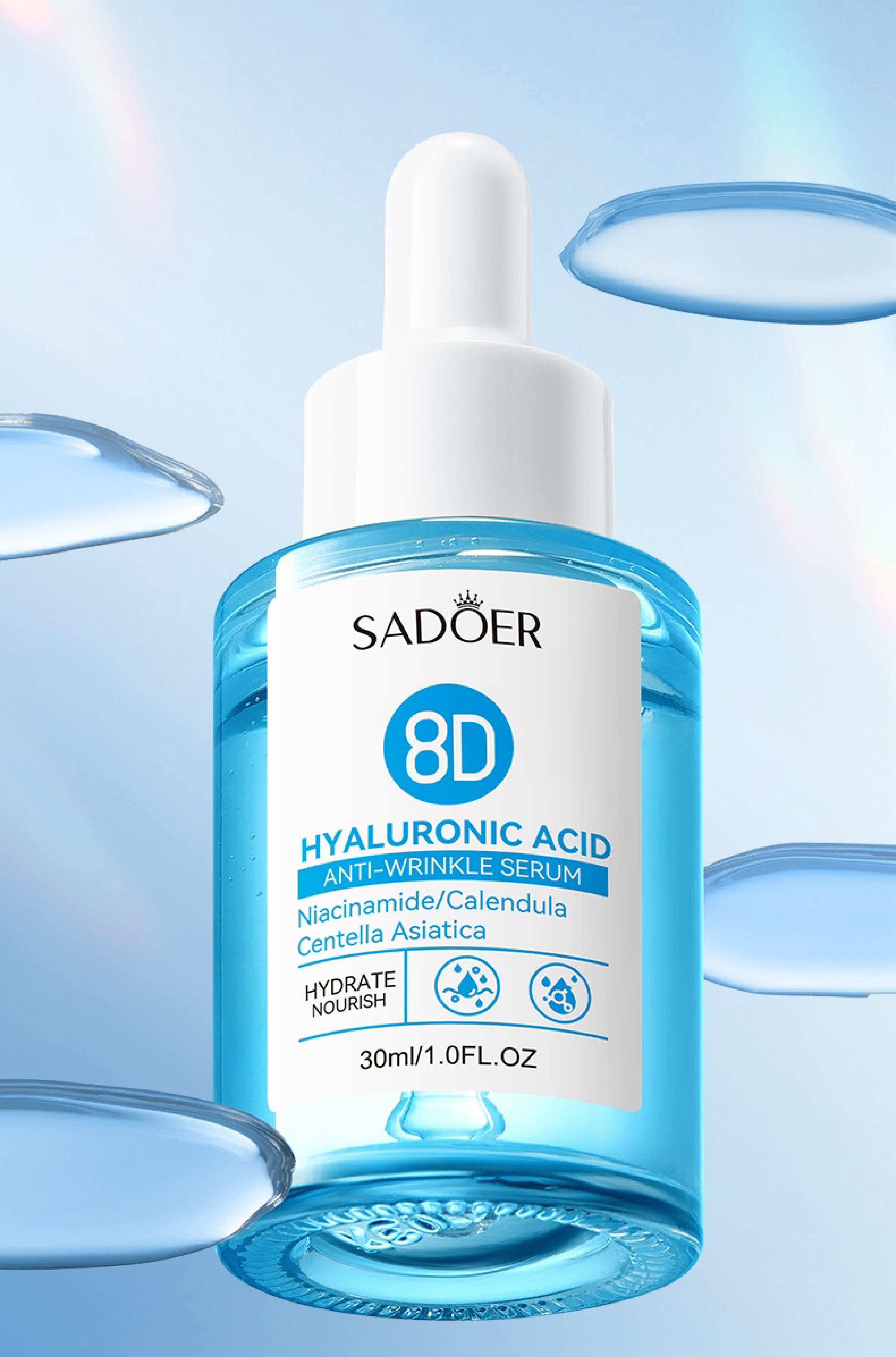 Serum Anti-Edad Acido Hyaluronico SADOER  *30ML*