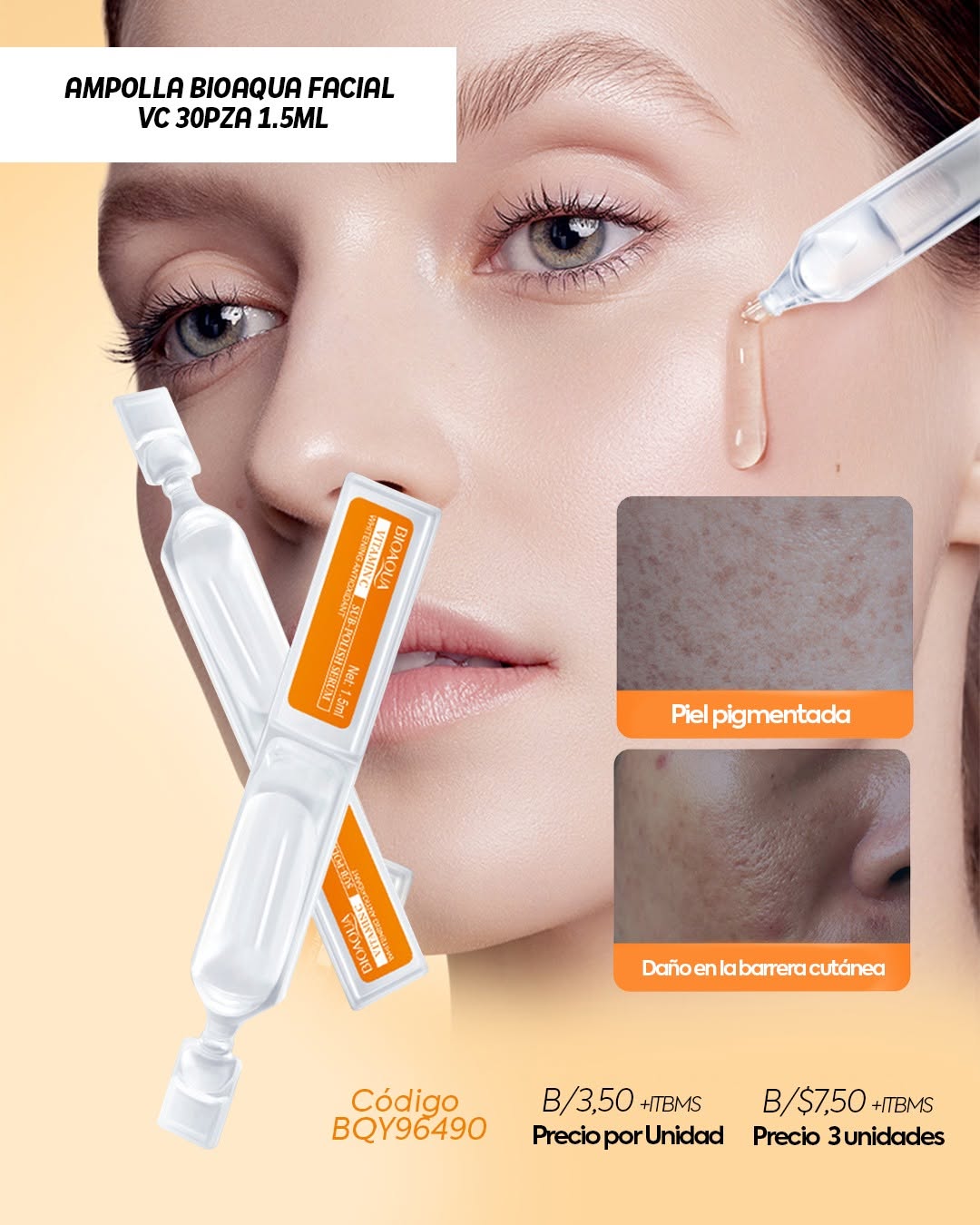 Ampolla Facial Vitamina C *1.5ML* X30UND