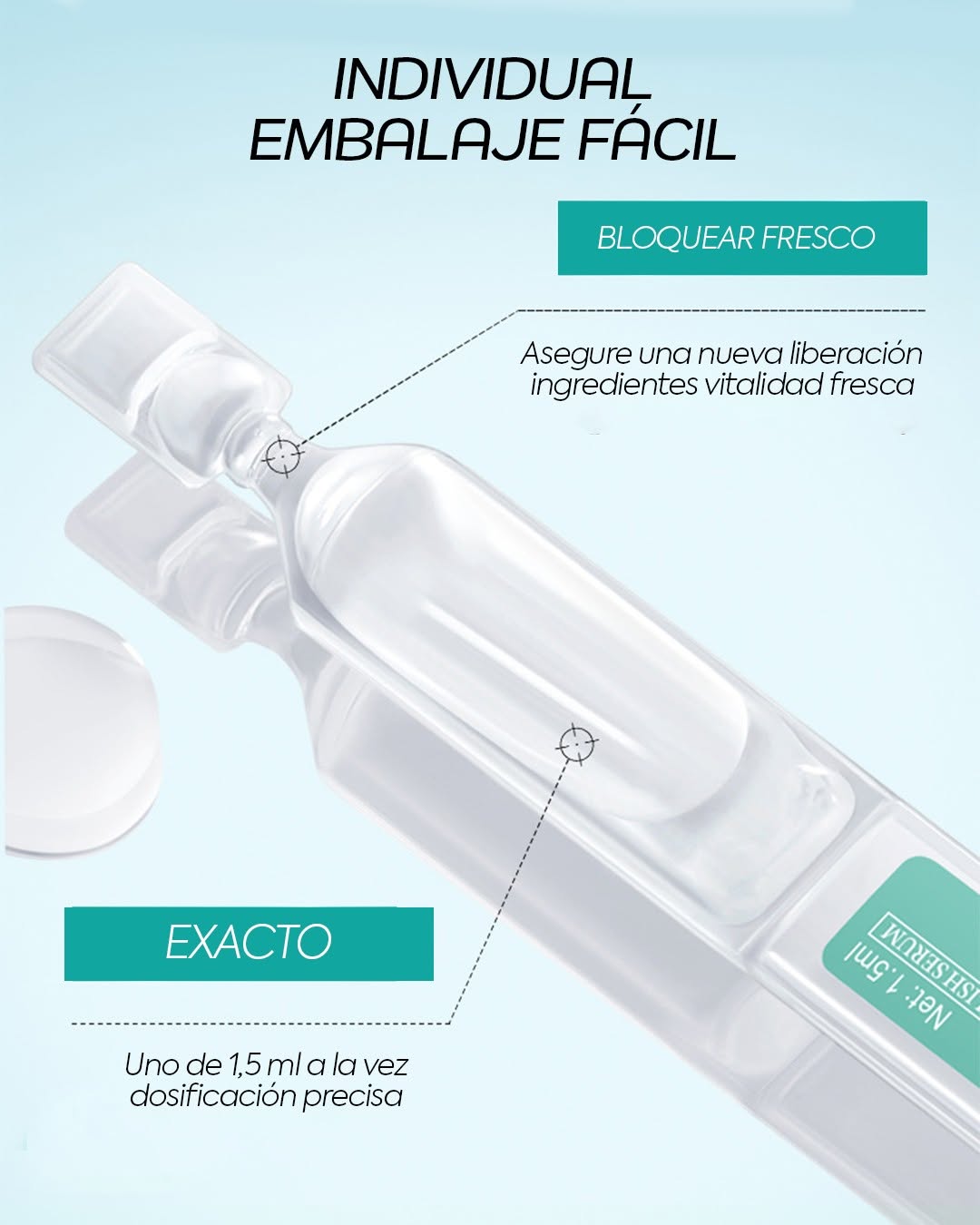 Ampolla Facial Acido Hialurónico *1.5ML* X30UND.