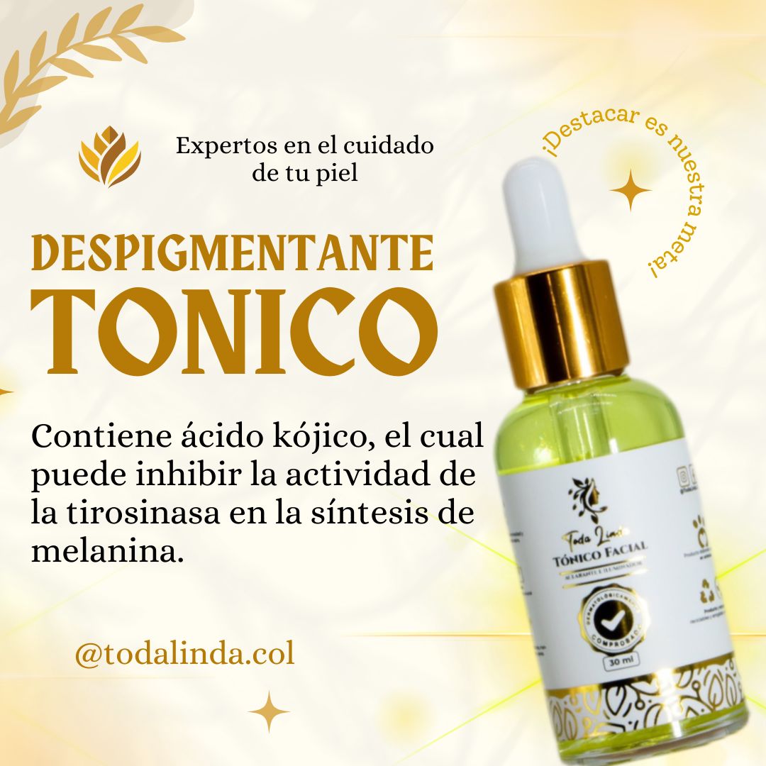 Tónico Facial Despigmentante Toda Linda